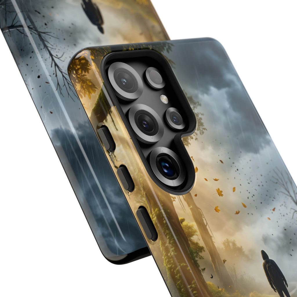 Contrasting Light/Dark Art - Phone Case