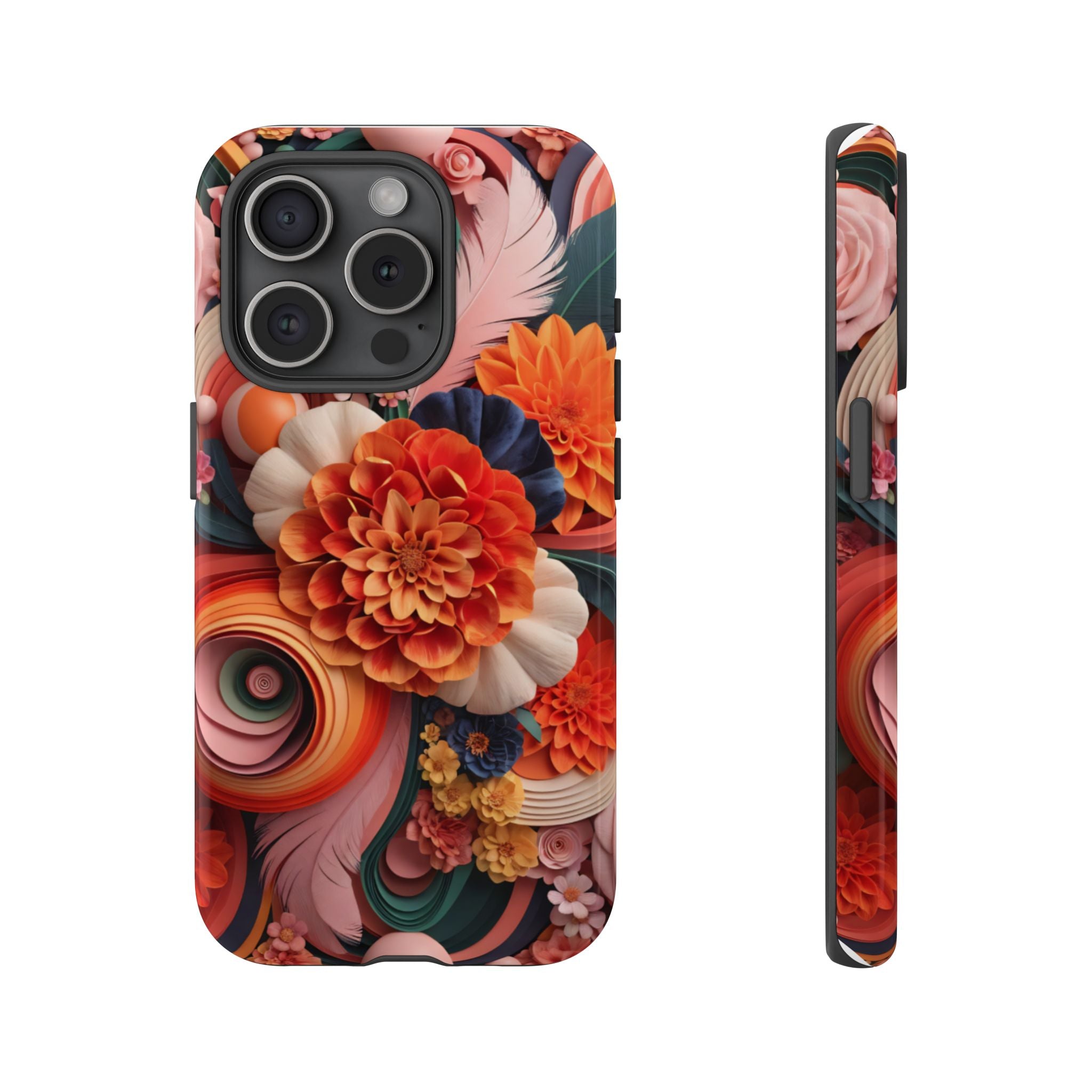 Bold Flower Bouquet - Phone Case