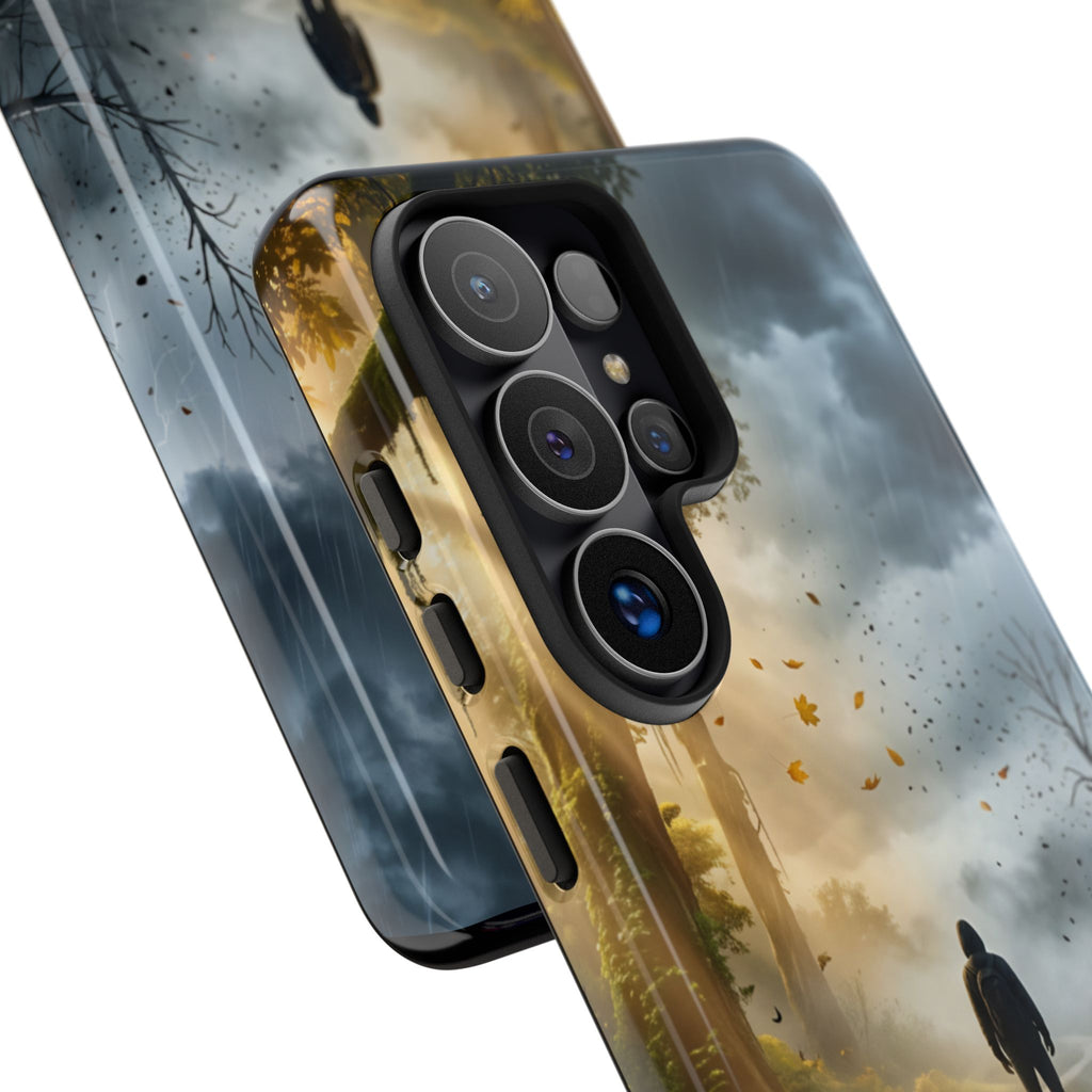 Contrasting Light/Dark Art - Phone Case