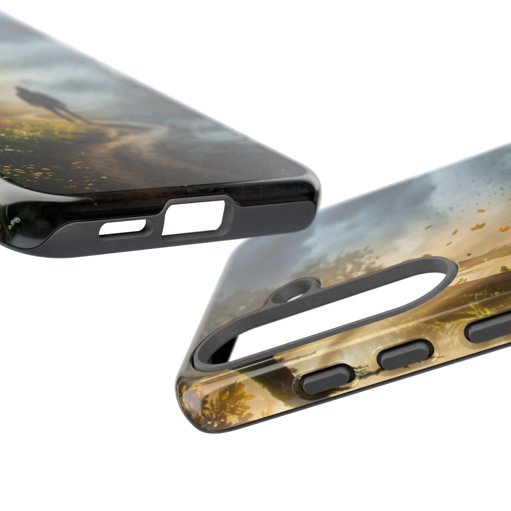 Contrasting Light/Dark Art - Phone Case
