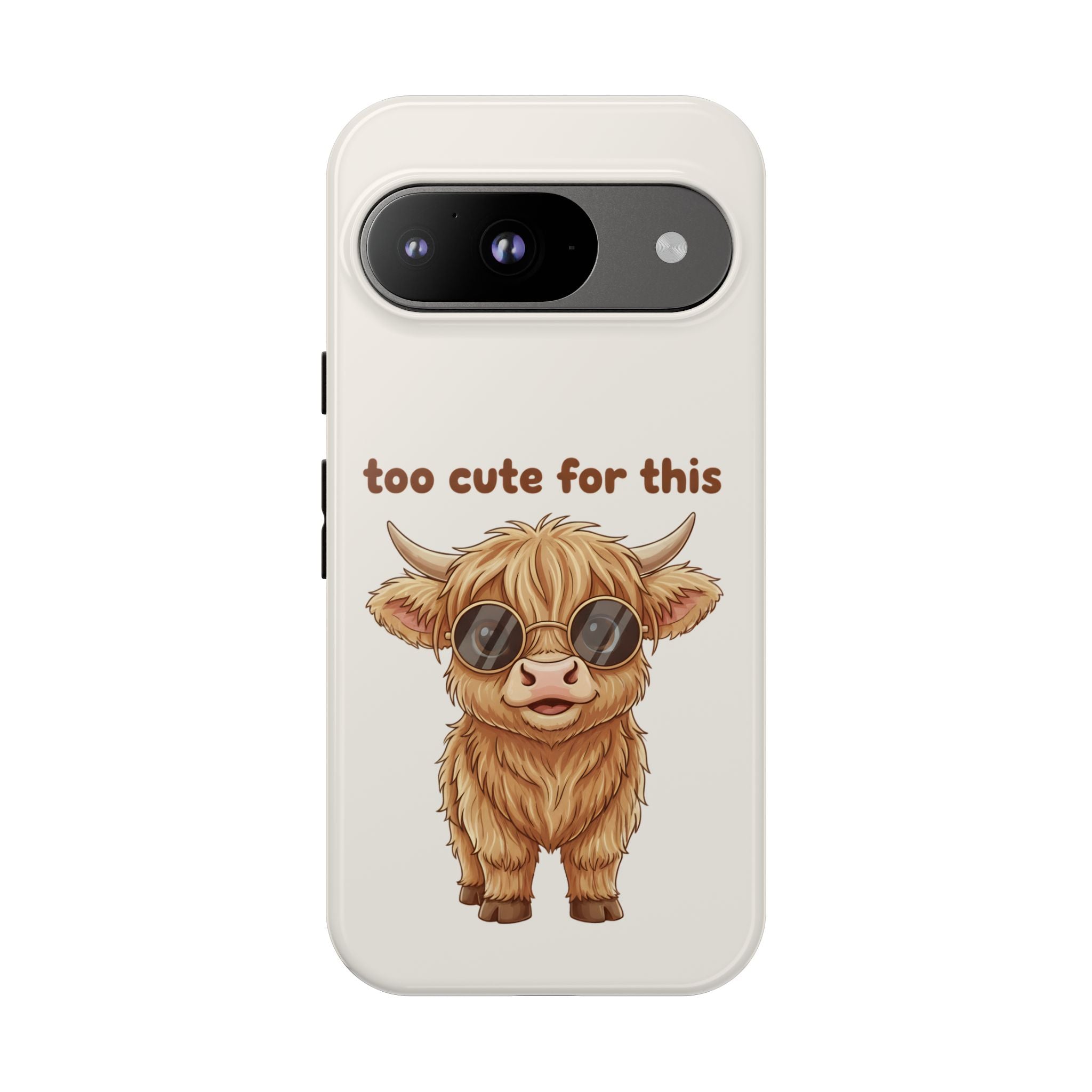 Highland Cow Phone Case — Too Cute for This Design