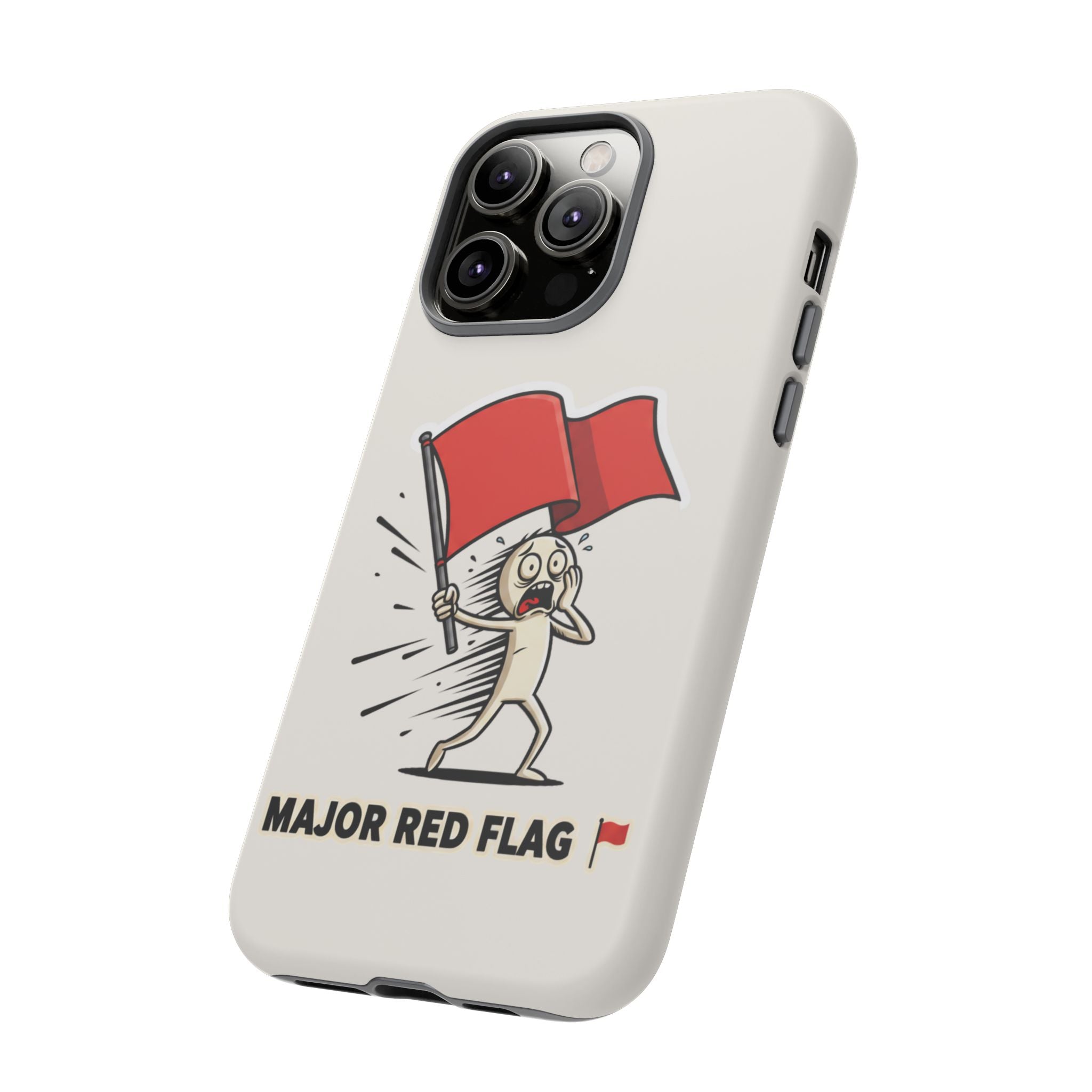 Major Red Flag Character - Phone Case