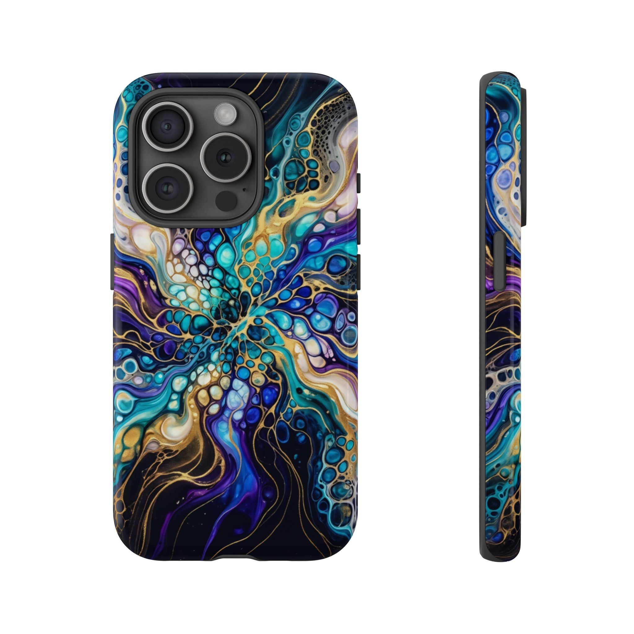Liquid Cosmos Bloom - Phone Case