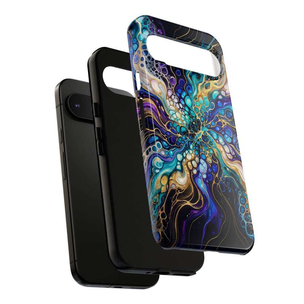 Liquid Cosmos Bloom - Phone Case