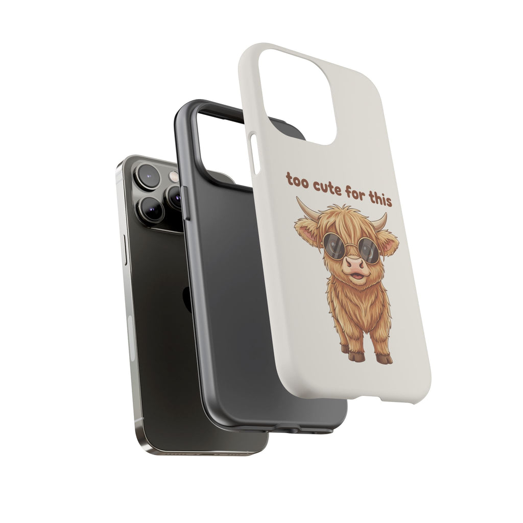 Highland Cow Phone Case — Too Cute for This Design