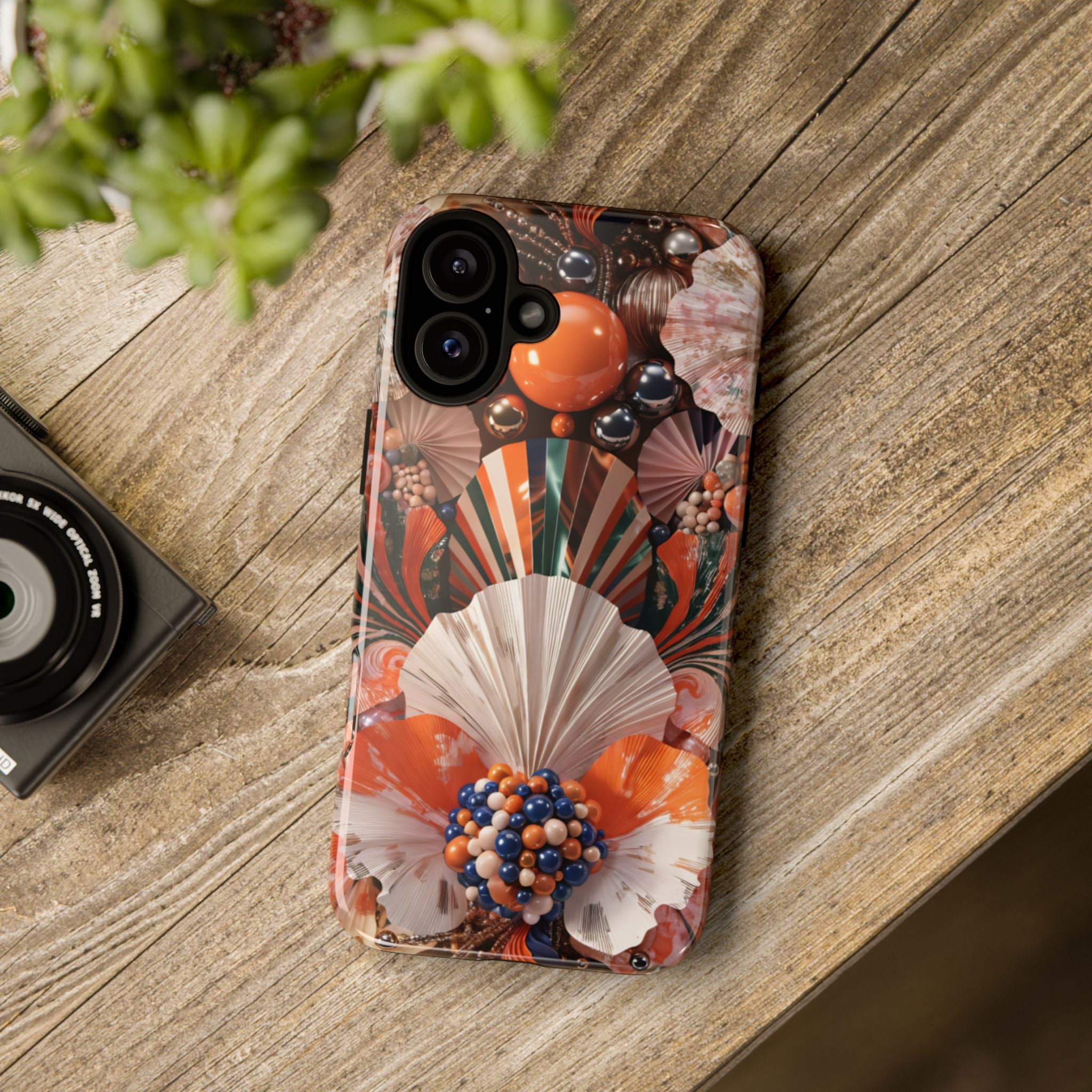Colorful Fan Abstract - Phone Case