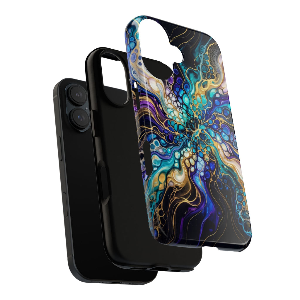 Liquid Cosmos Bloom - Phone Case