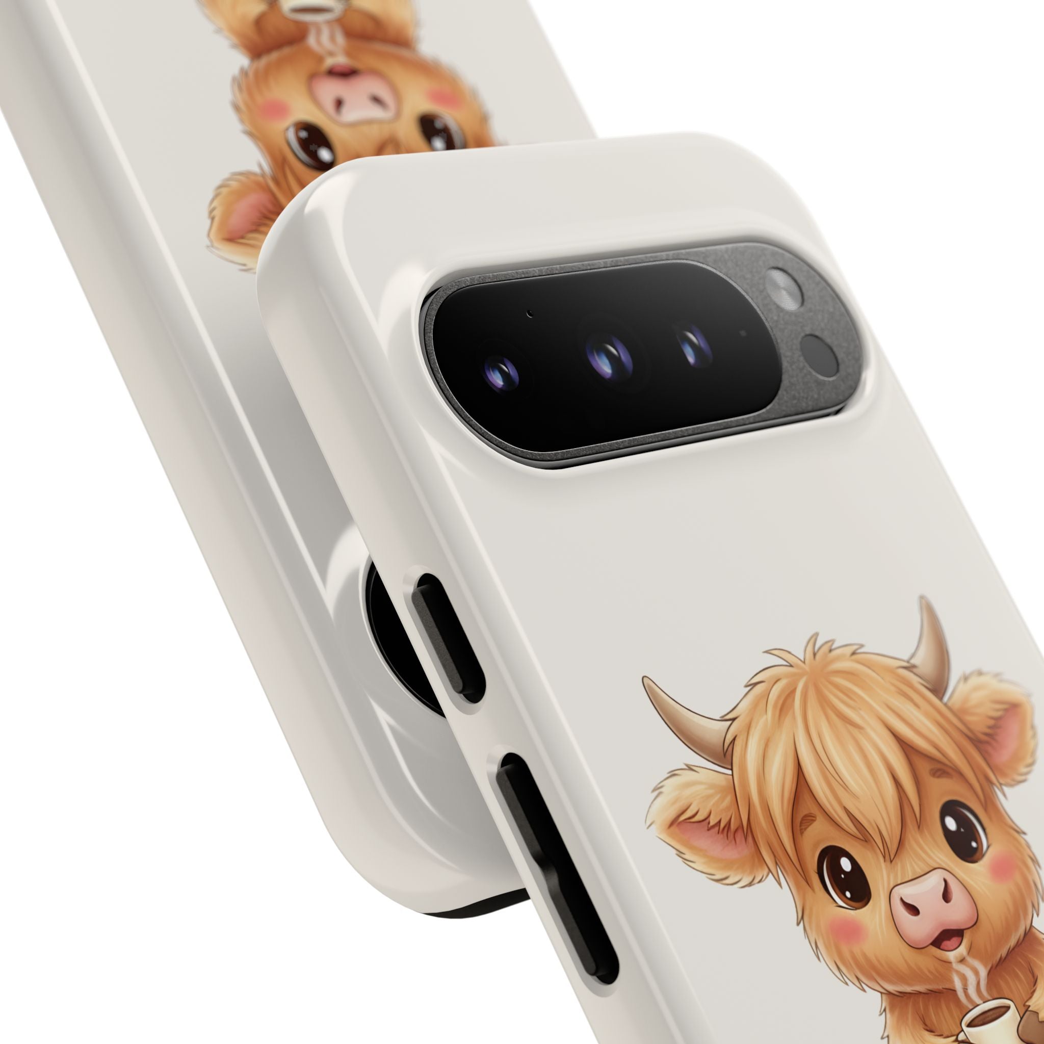 Highland Cow Phone Case — Don’t Talk to Me Design