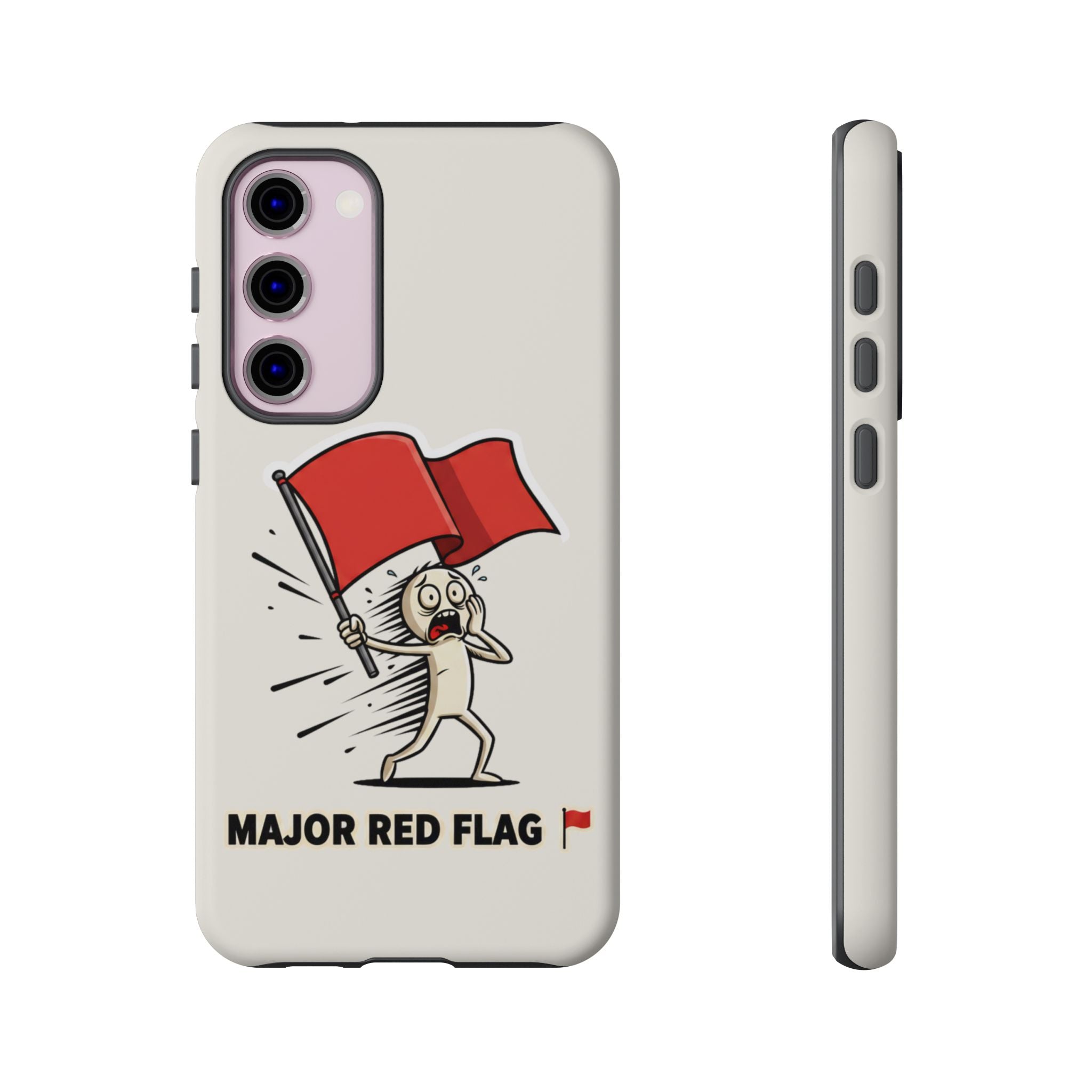Major Red Flag Character - Phone Case