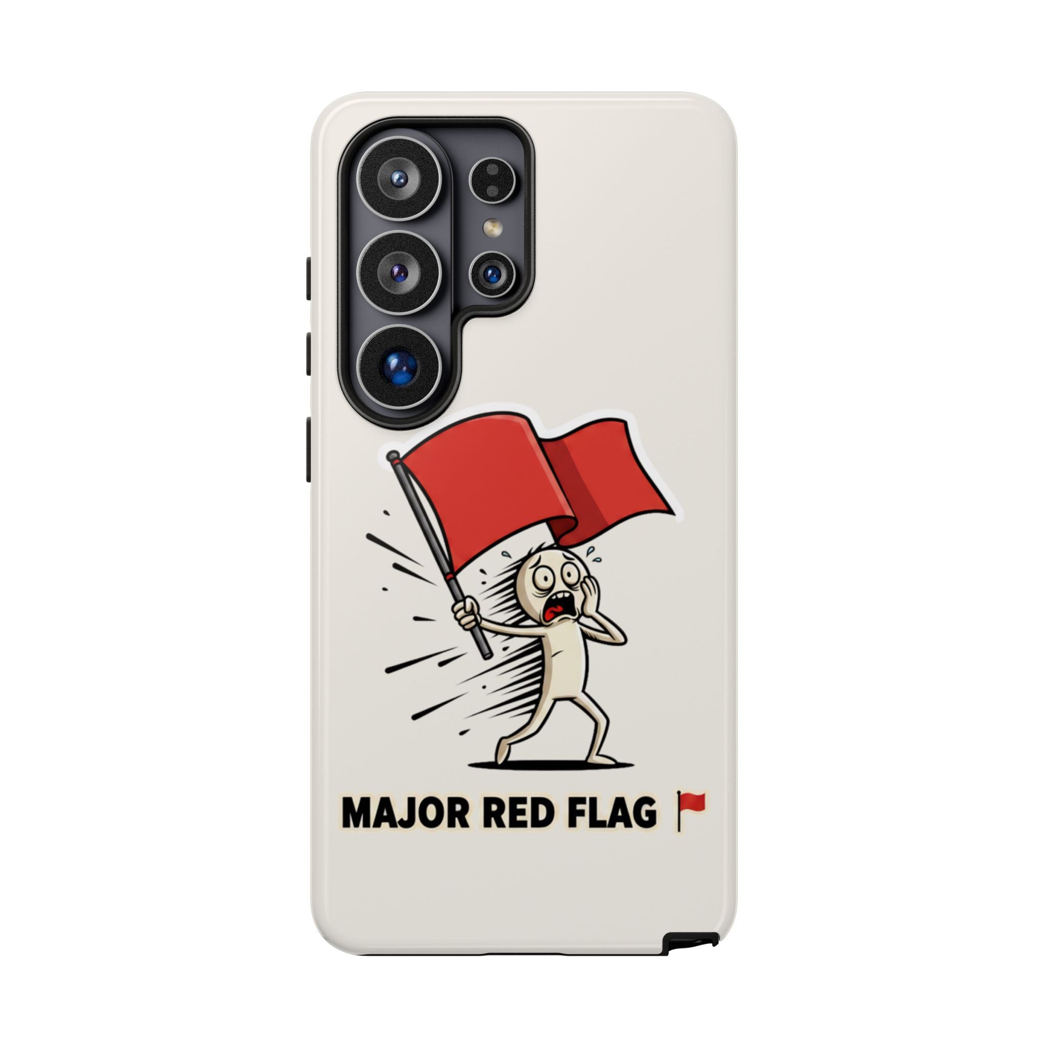 Major Red Flag Character - Phone Case