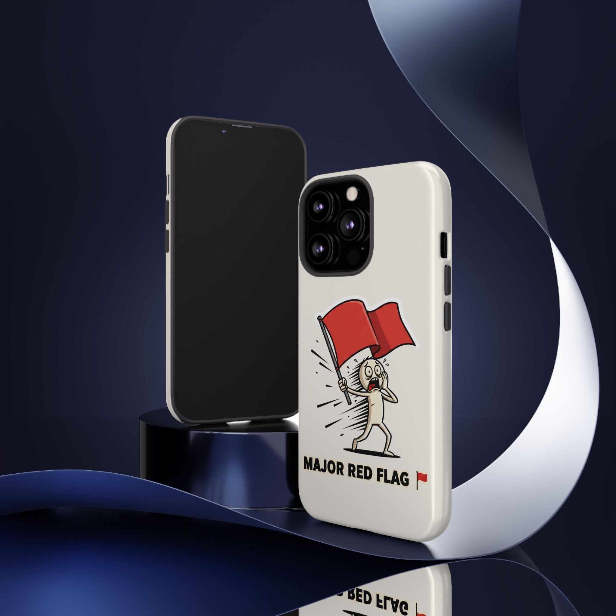 Major Red Flag Character - Phone Case