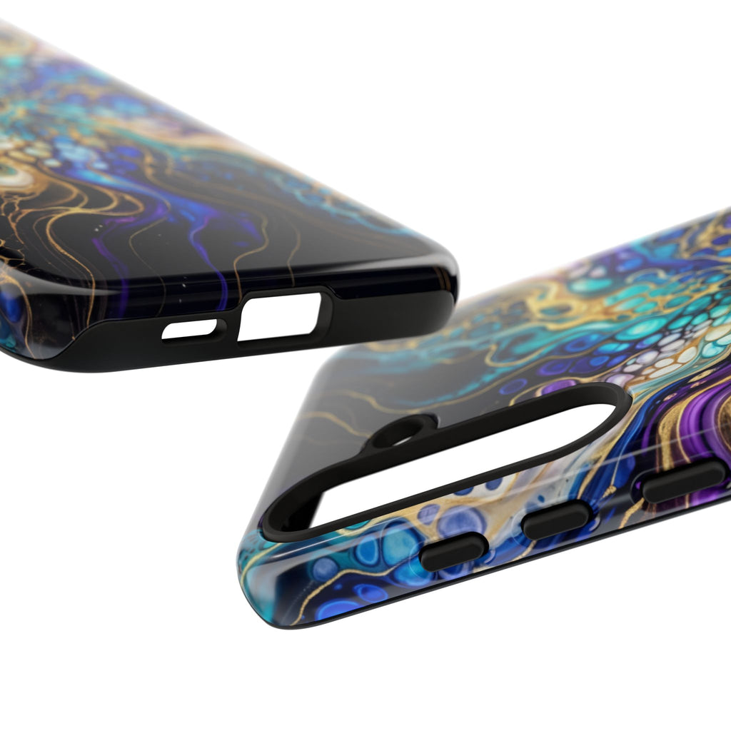 Liquid Cosmos Bloom - Phone Case