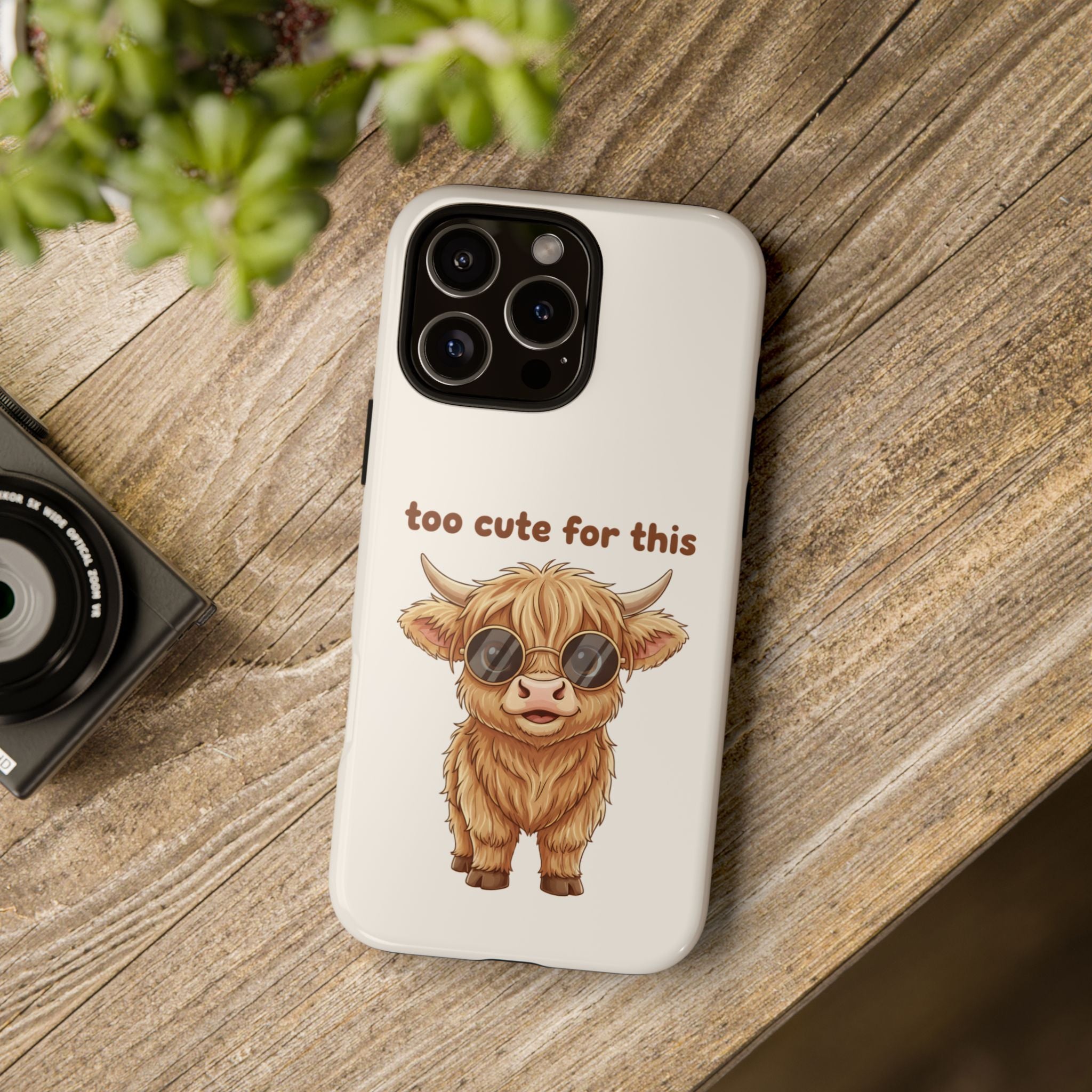 Highland Cow Phone Case — Too Cute for This Design