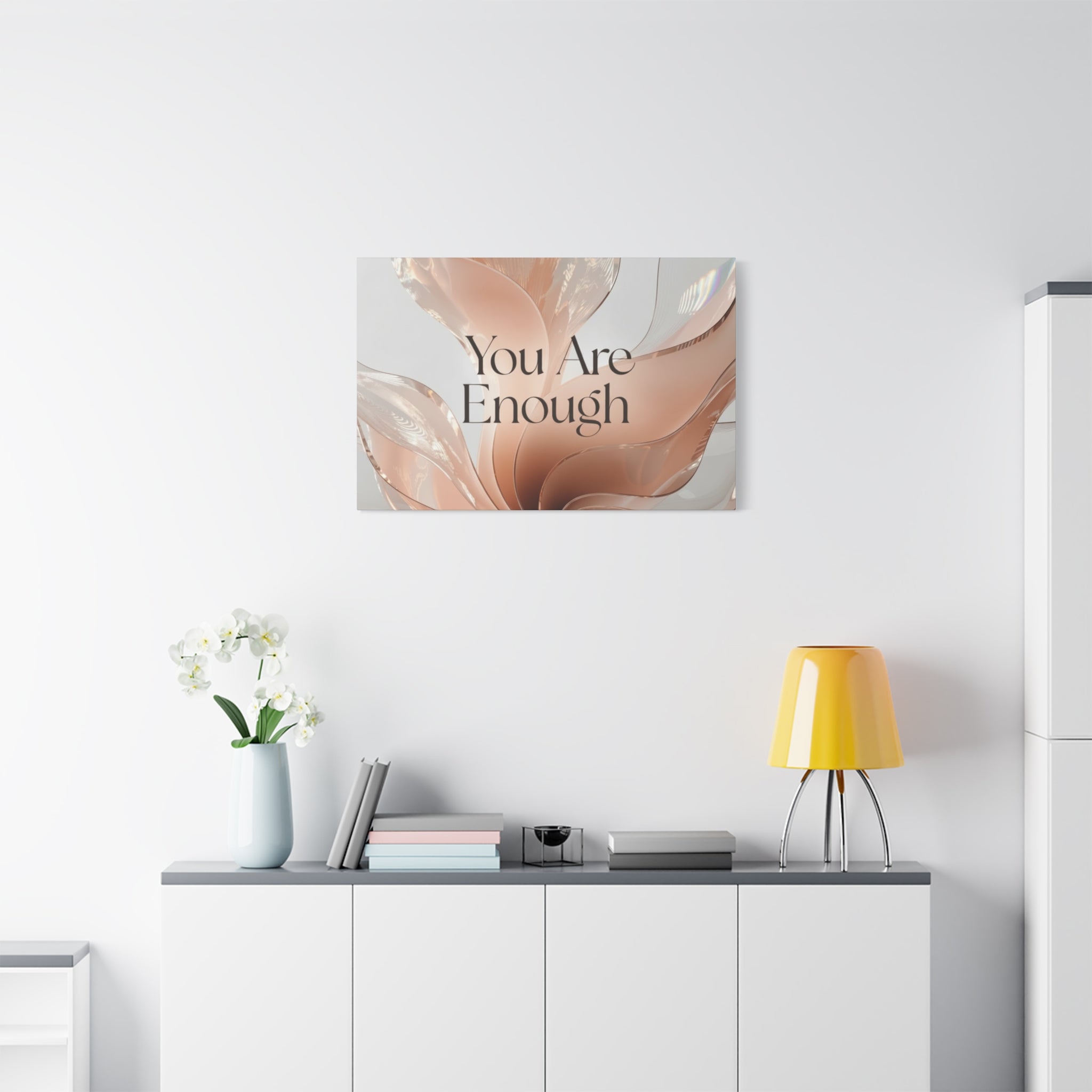 You Are Enough Canvas