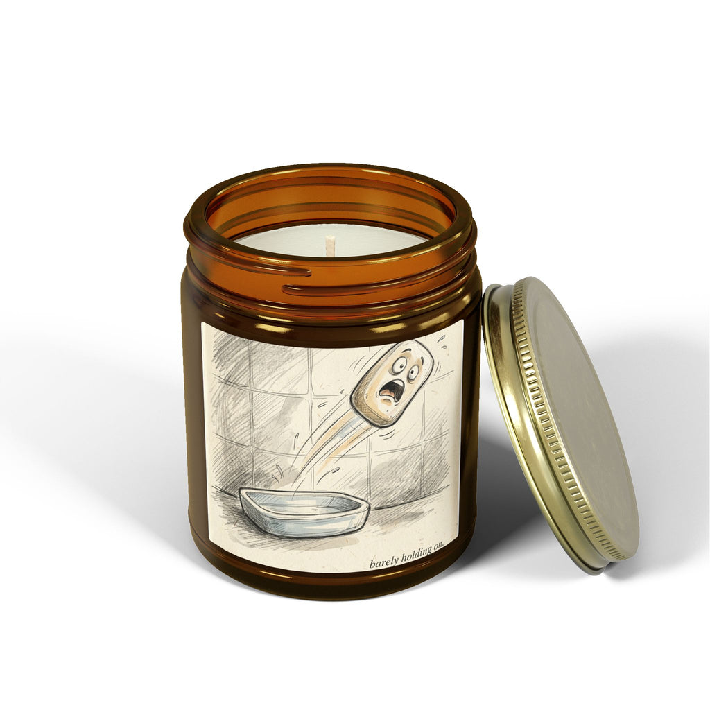 Bathroom Soap Humor Candle