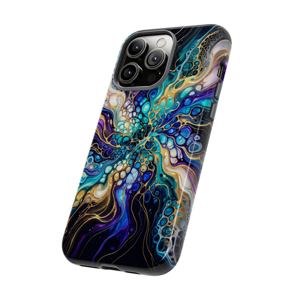 Liquid Cosmos Bloom - Phone Case