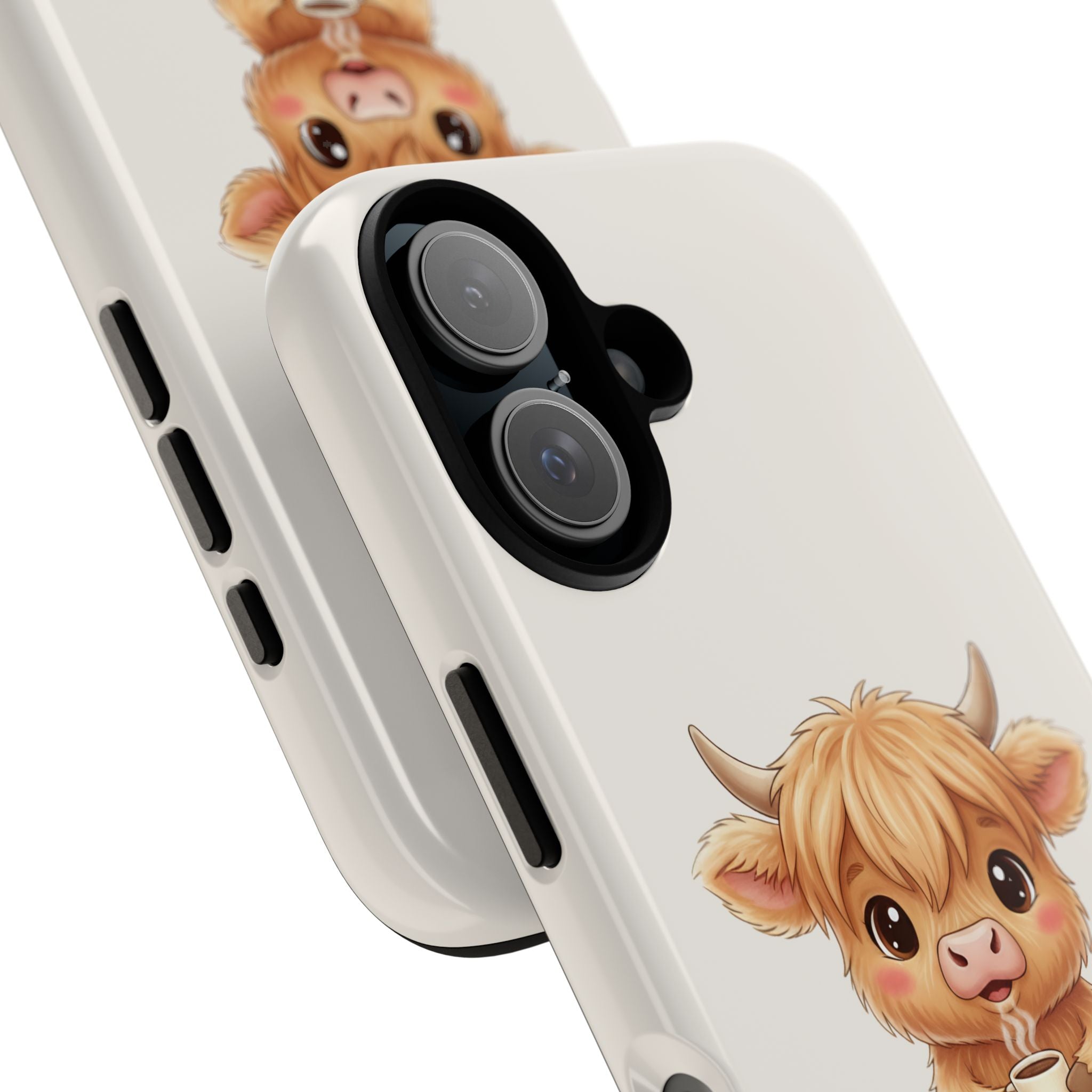 Highland Cow Phone Case — Don’t Talk to Me Design