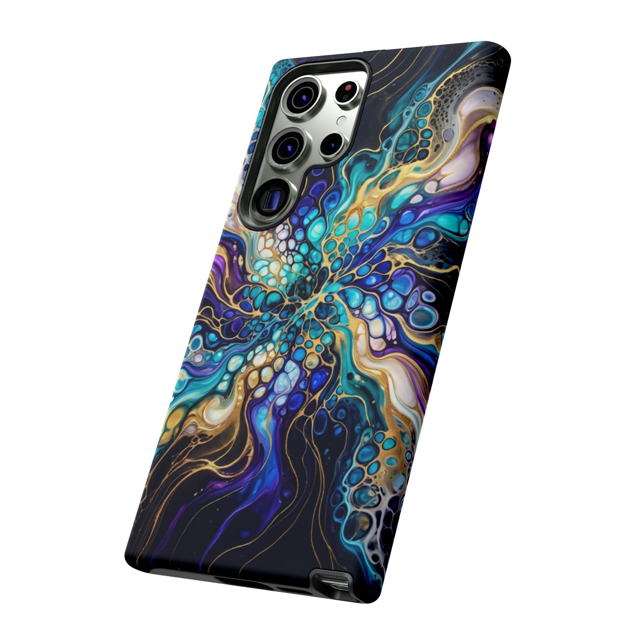 Liquid Cosmos Bloom - Phone Case