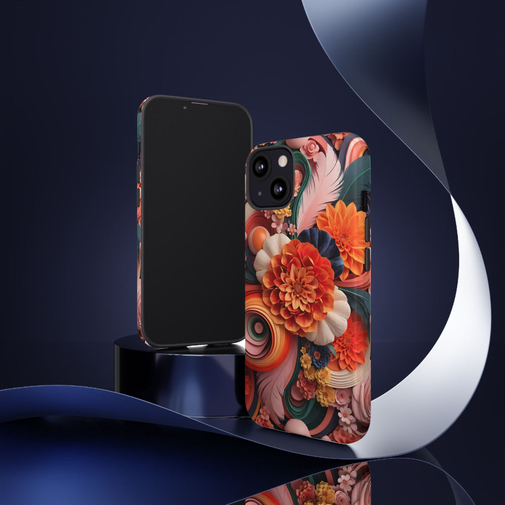 Bold Flower Bouquet - Phone Case