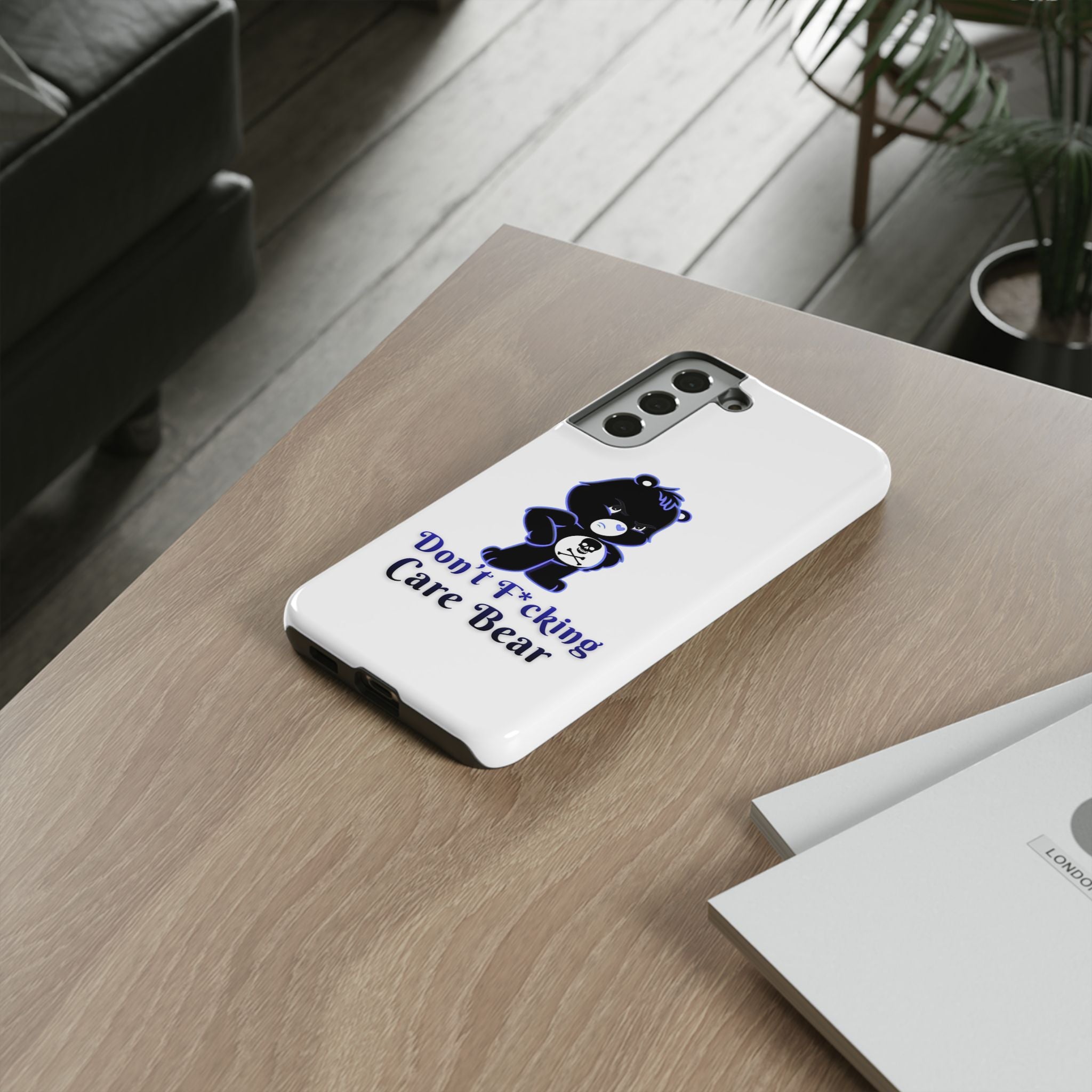 Don’t F*ing Care Bear - Phone Case
