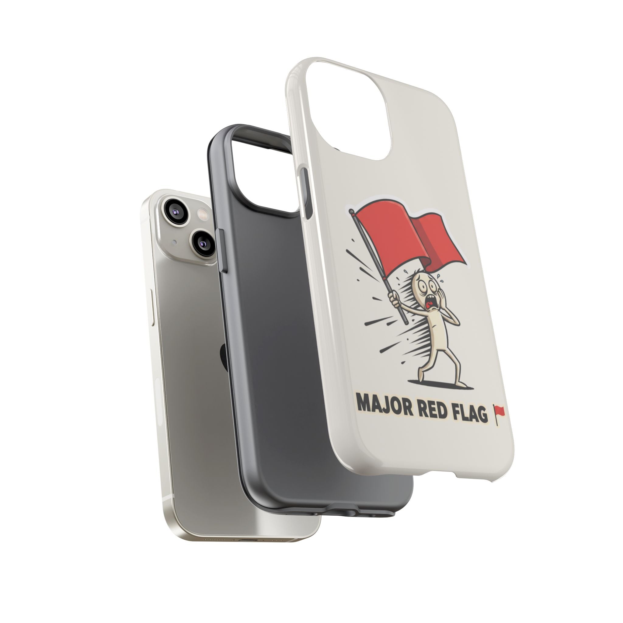 Major Red Flag Character - Phone Case