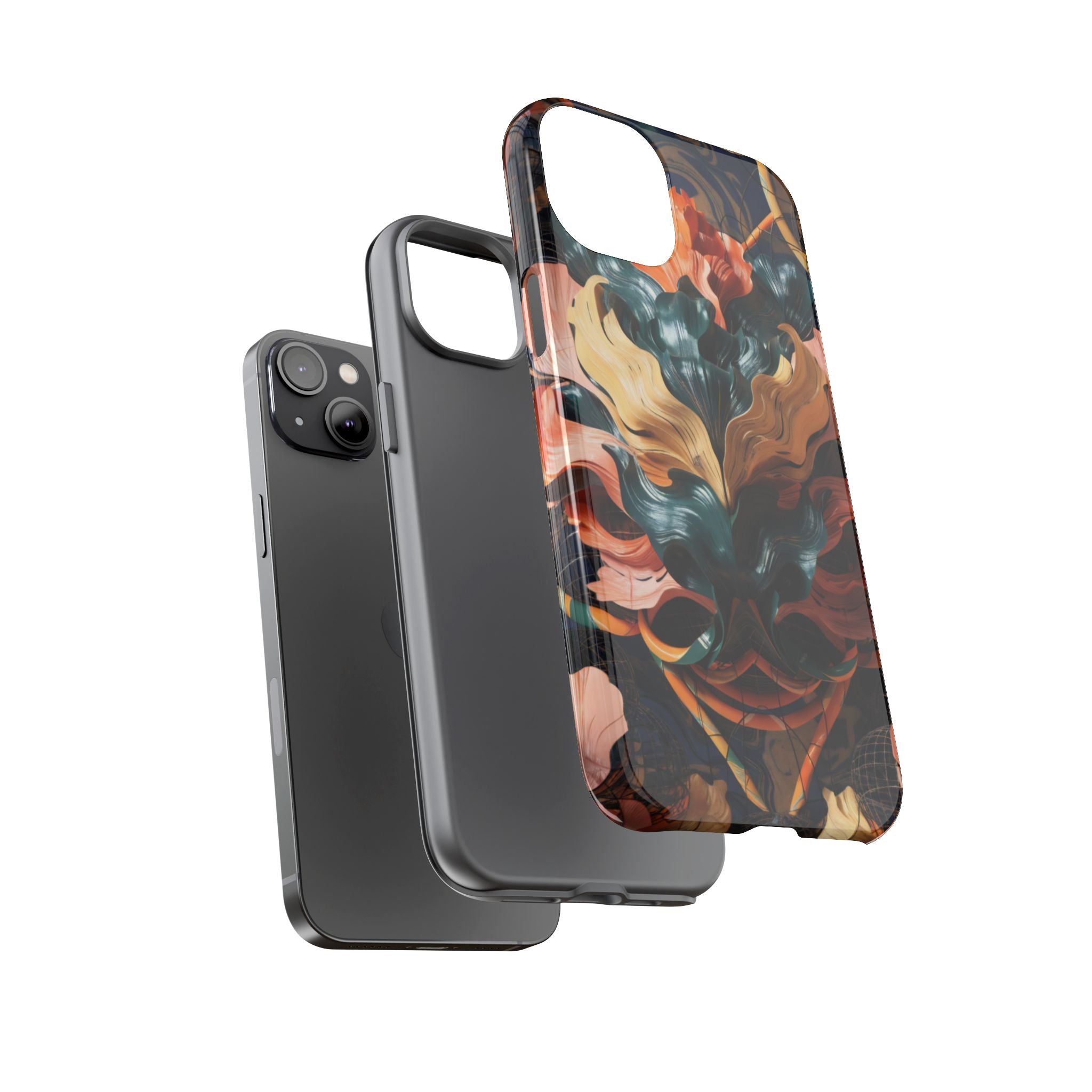 Dark Wild Abstract - Phone Case