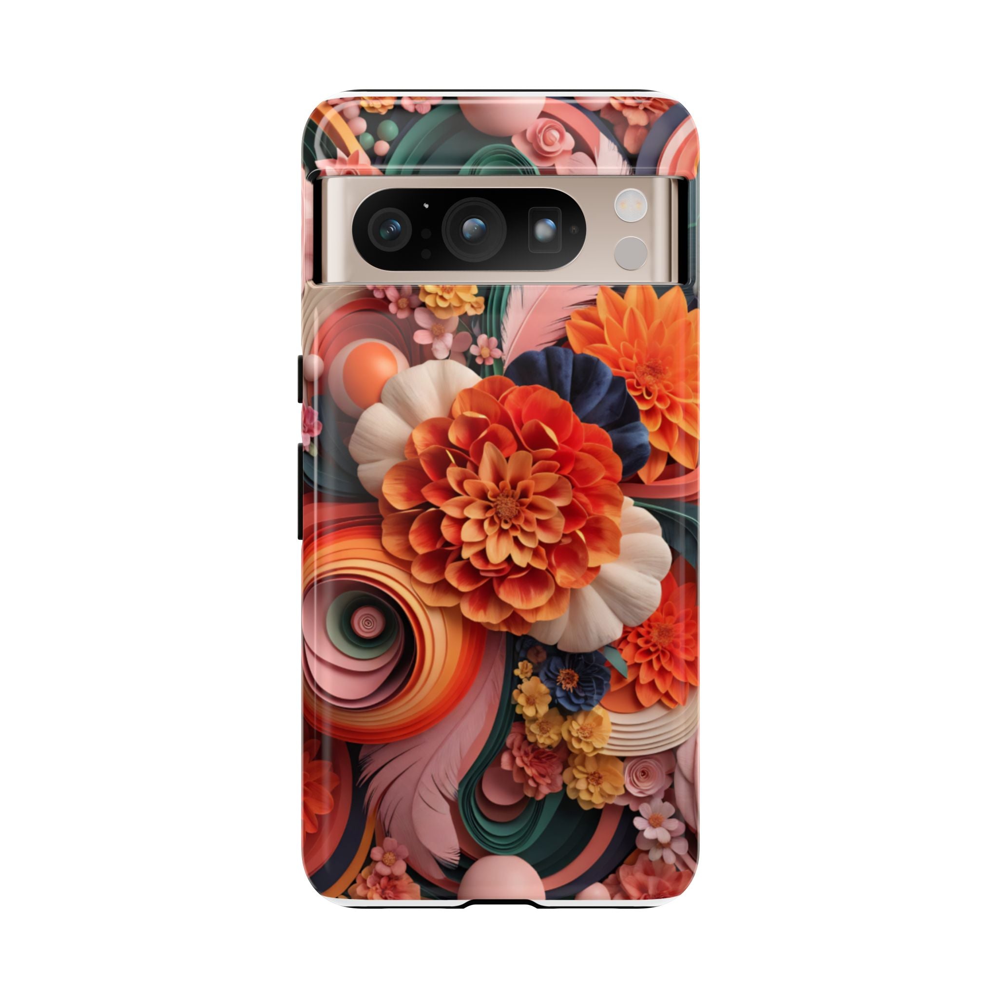 Bold Flower Bouquet - Phone Case