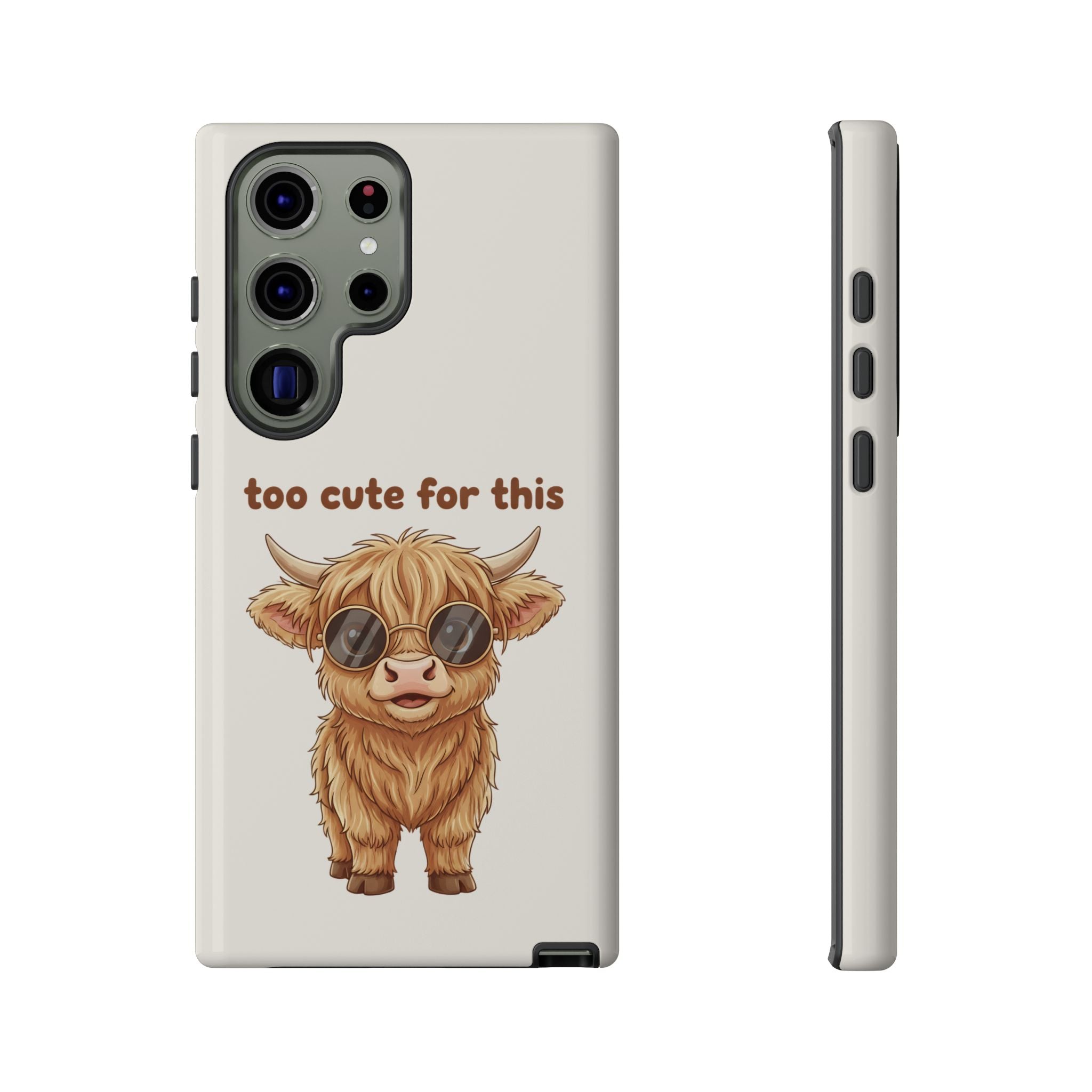 Highland Cow Phone Case — Too Cute for This Design