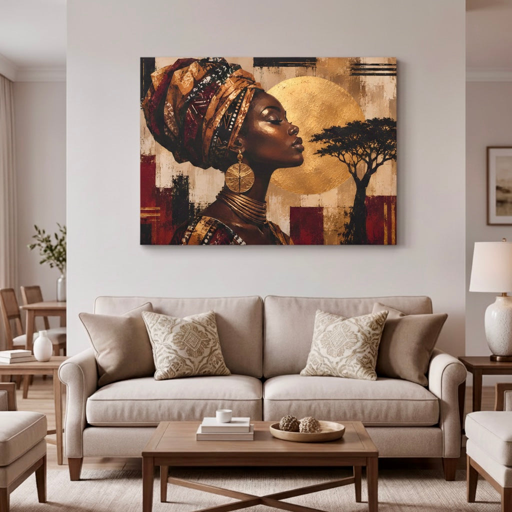 Nigerian Princess - Matte Canvas