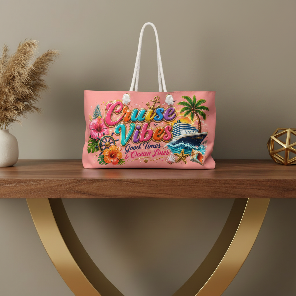 Cruise Vibes Weekender Bag Tote