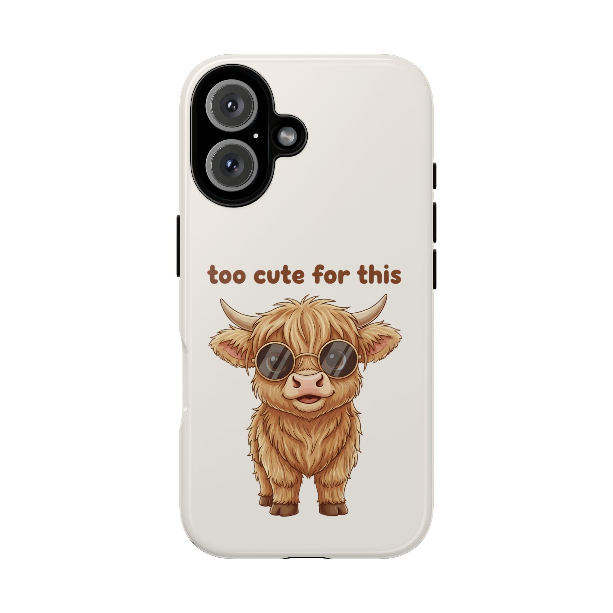 Highland Cow Phone Case — Too Cute for This Design