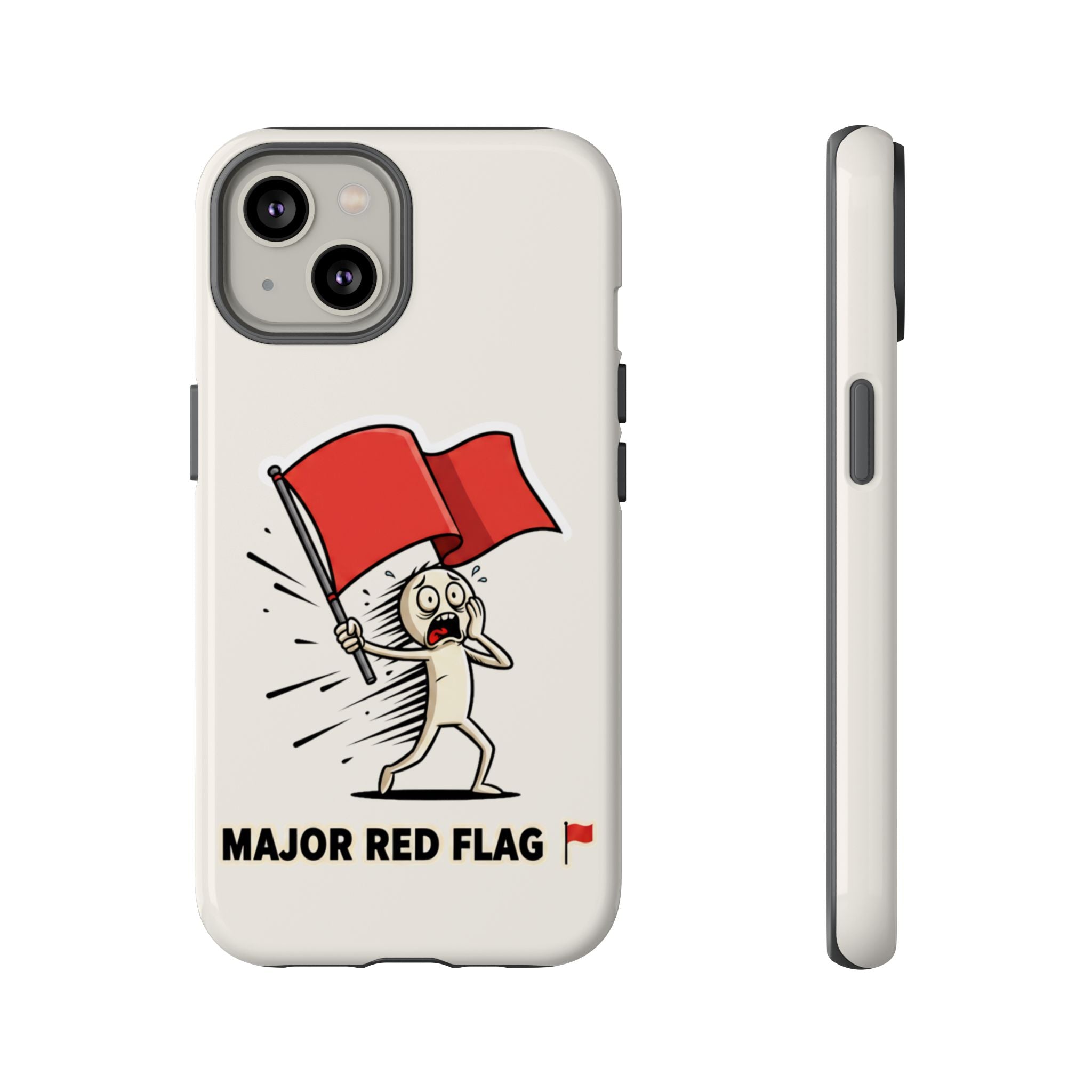 Major Red Flag Character - Phone Case