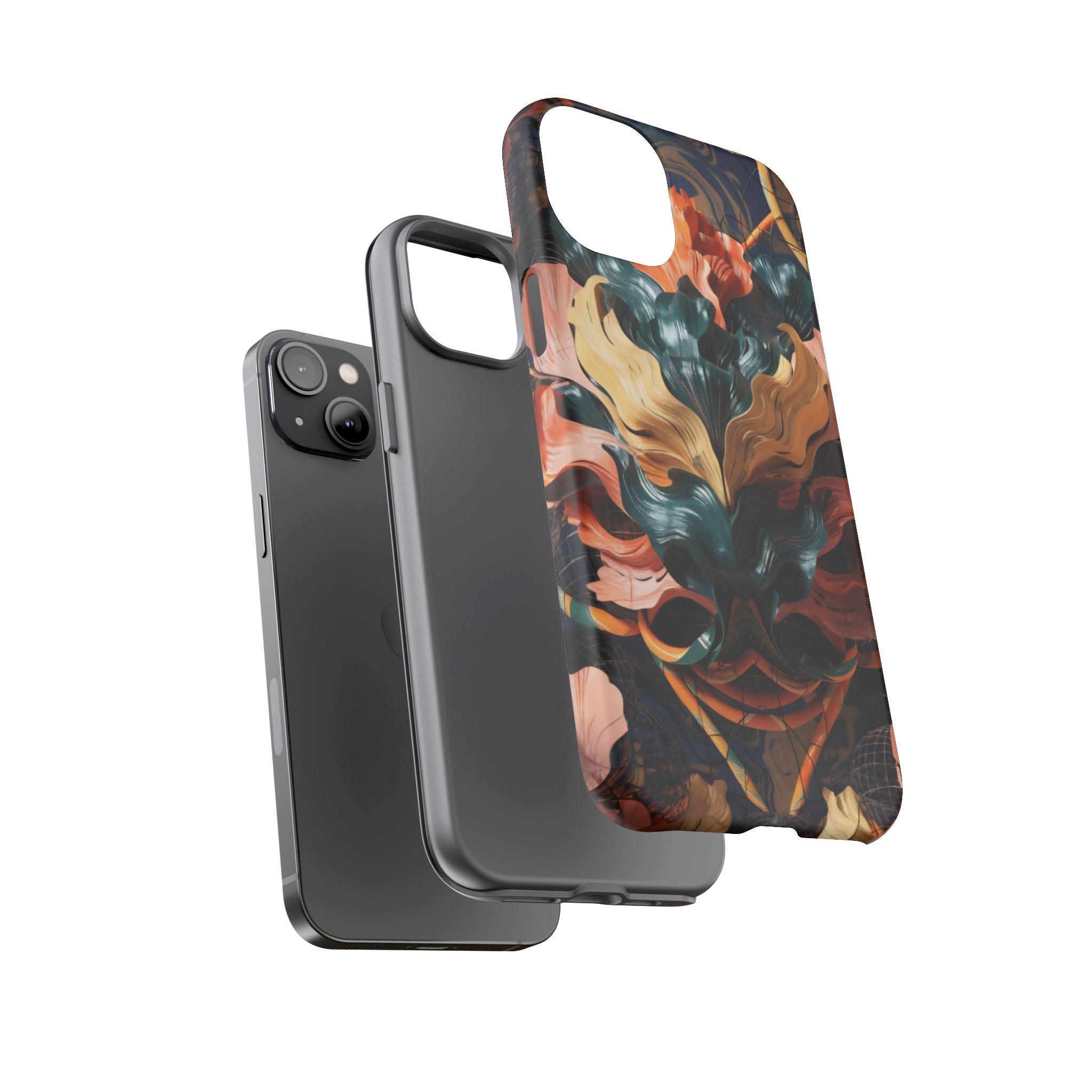 Dark Wild Abstract - Phone Case