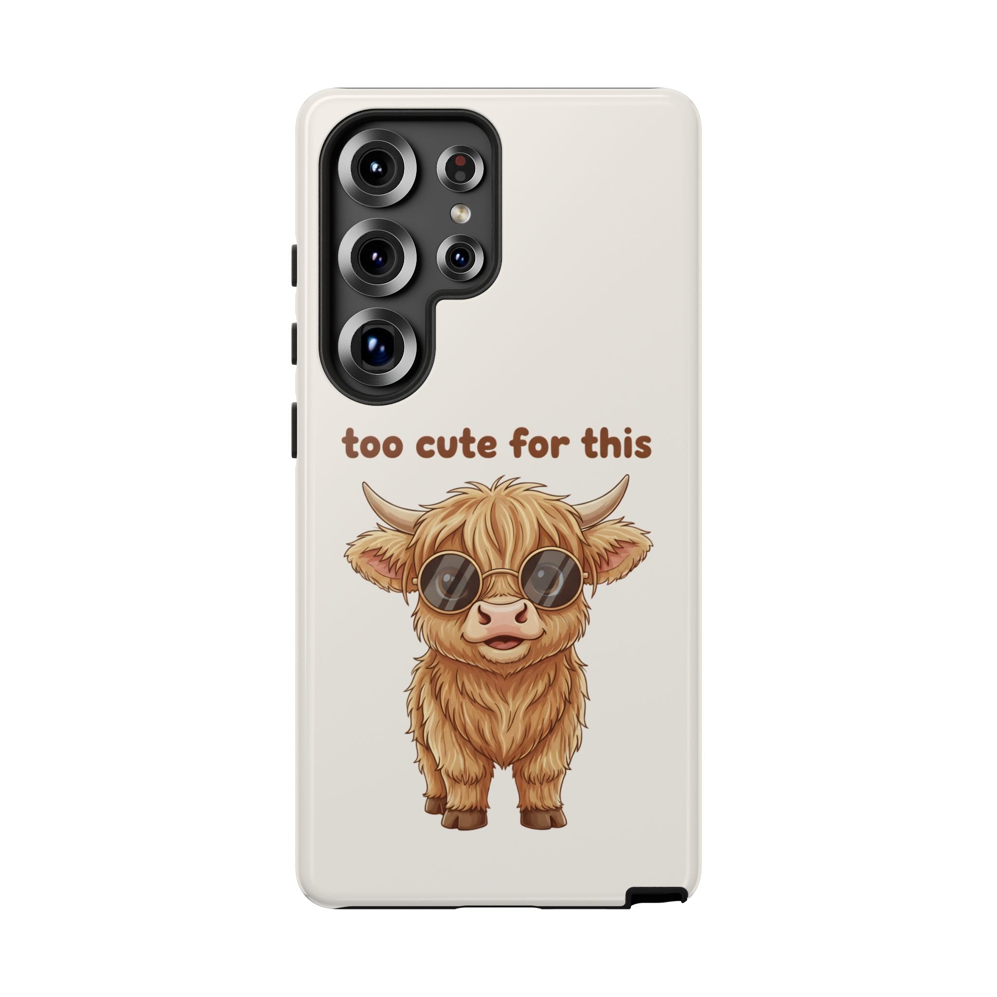 Highland Cow Phone Case — Too Cute for This Design