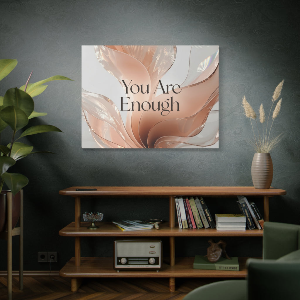 You Are Enough Canvas