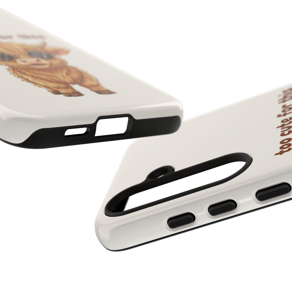 Highland Cow Phone Case — Too Cute for This Design