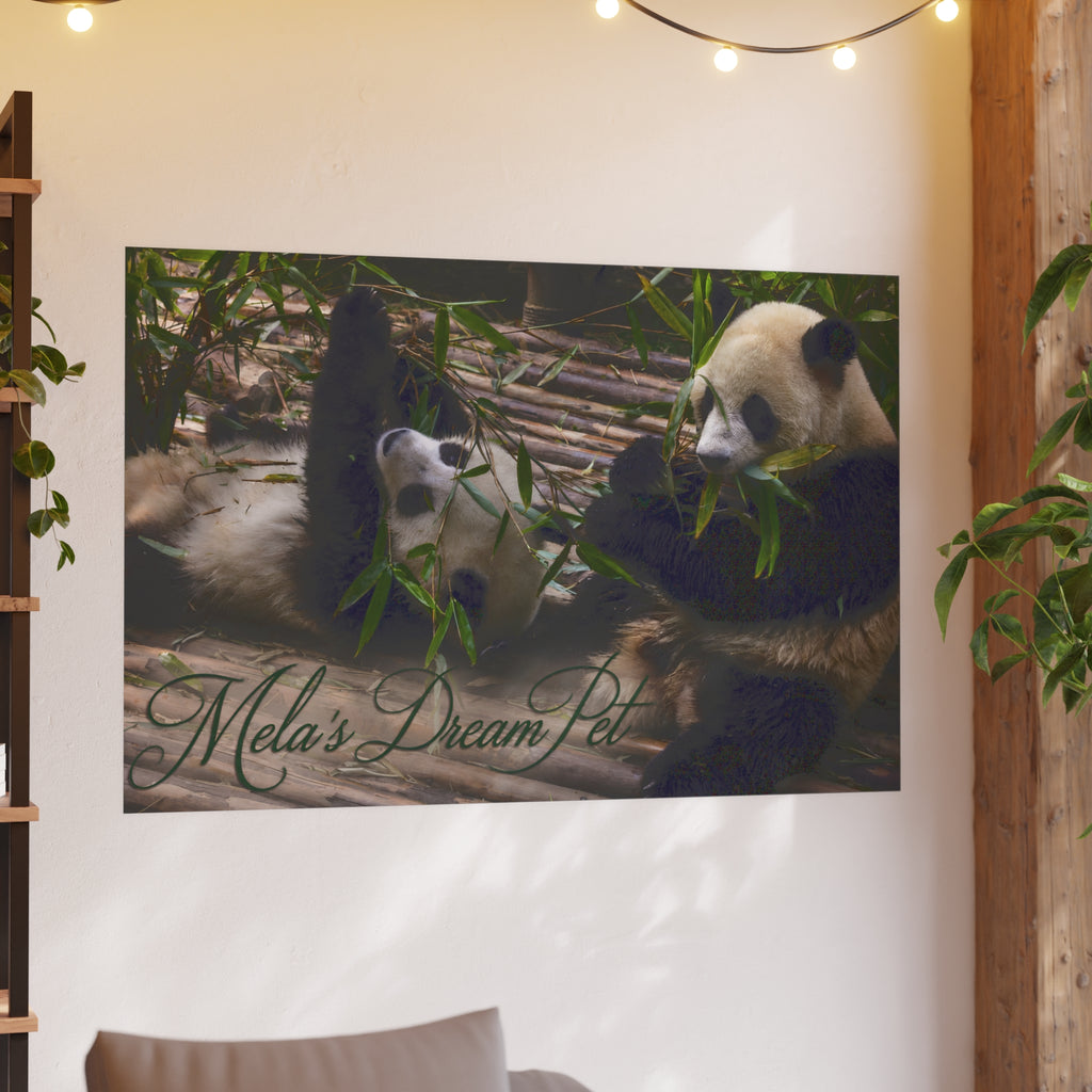 “Name’s” Dream Pet" Poster Satin or Matte Wall Art