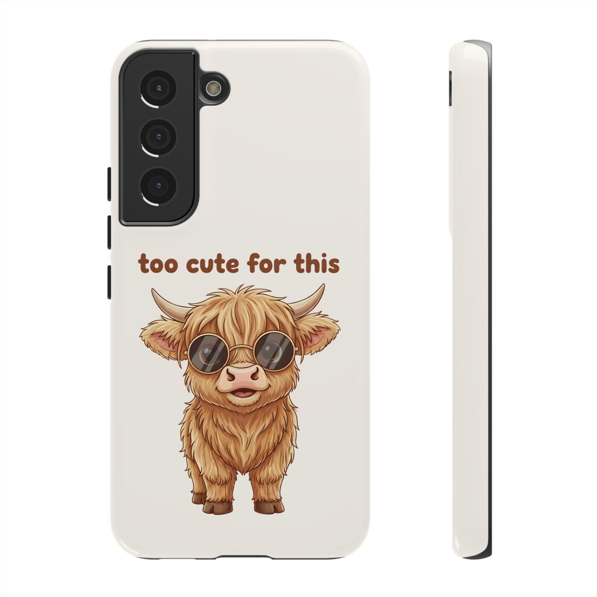 Highland Cow Phone Case — Too Cute for This Design