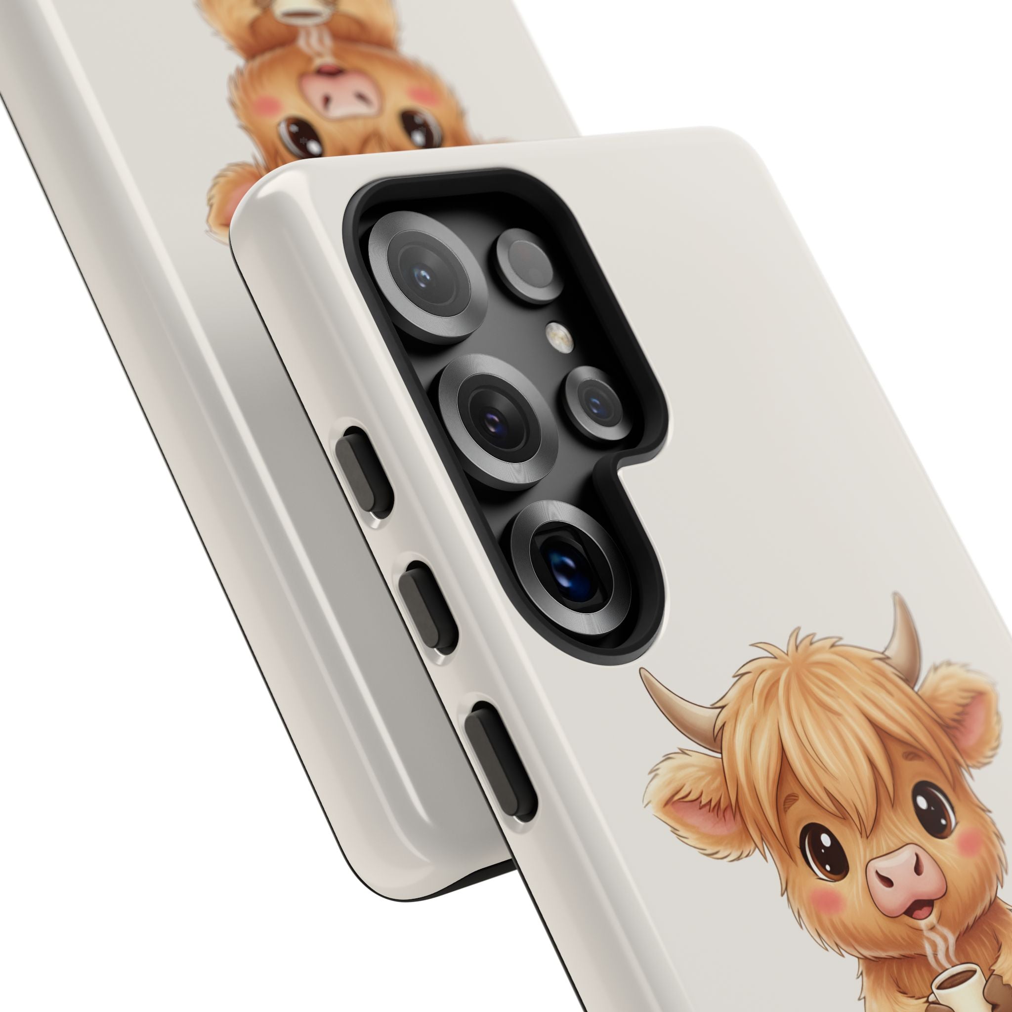 Highland Cow Phone Case — Don’t Talk to Me Design