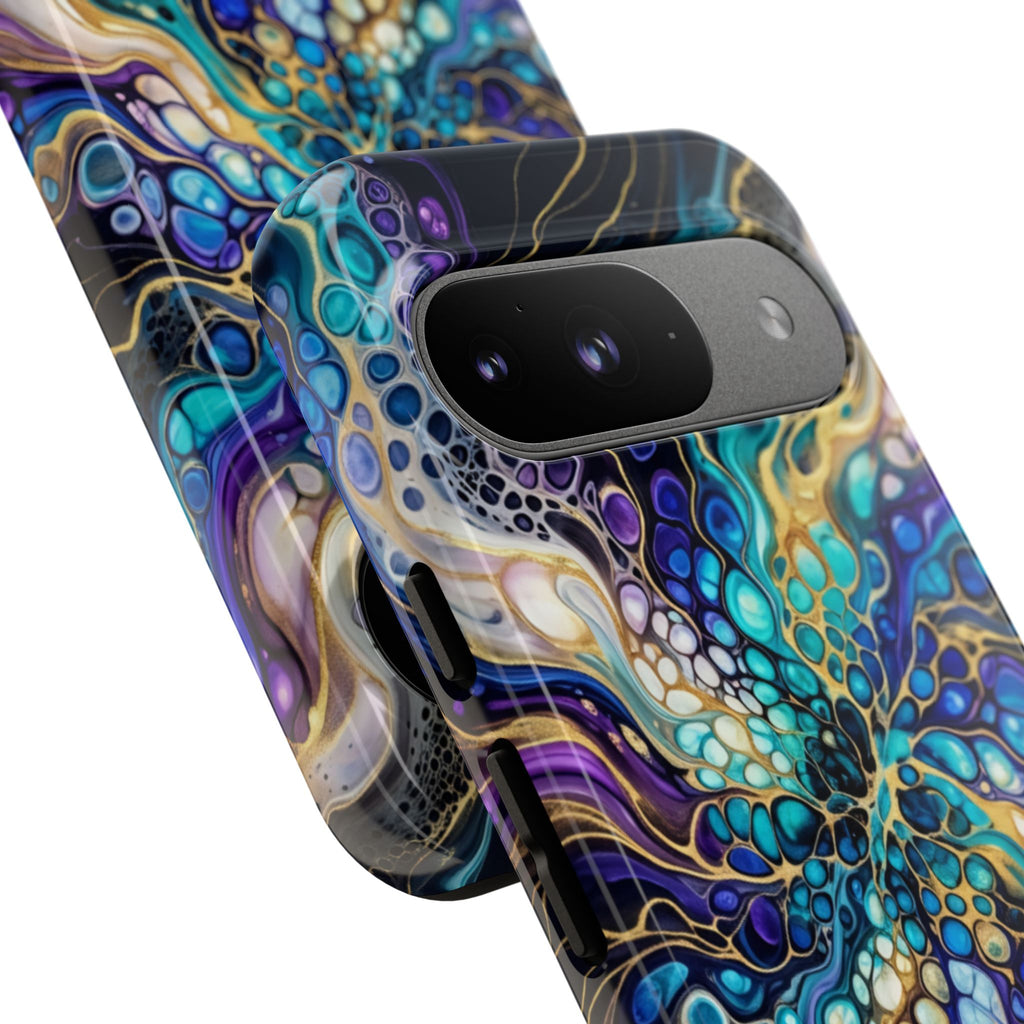 Liquid Cosmos Bloom - Phone Case