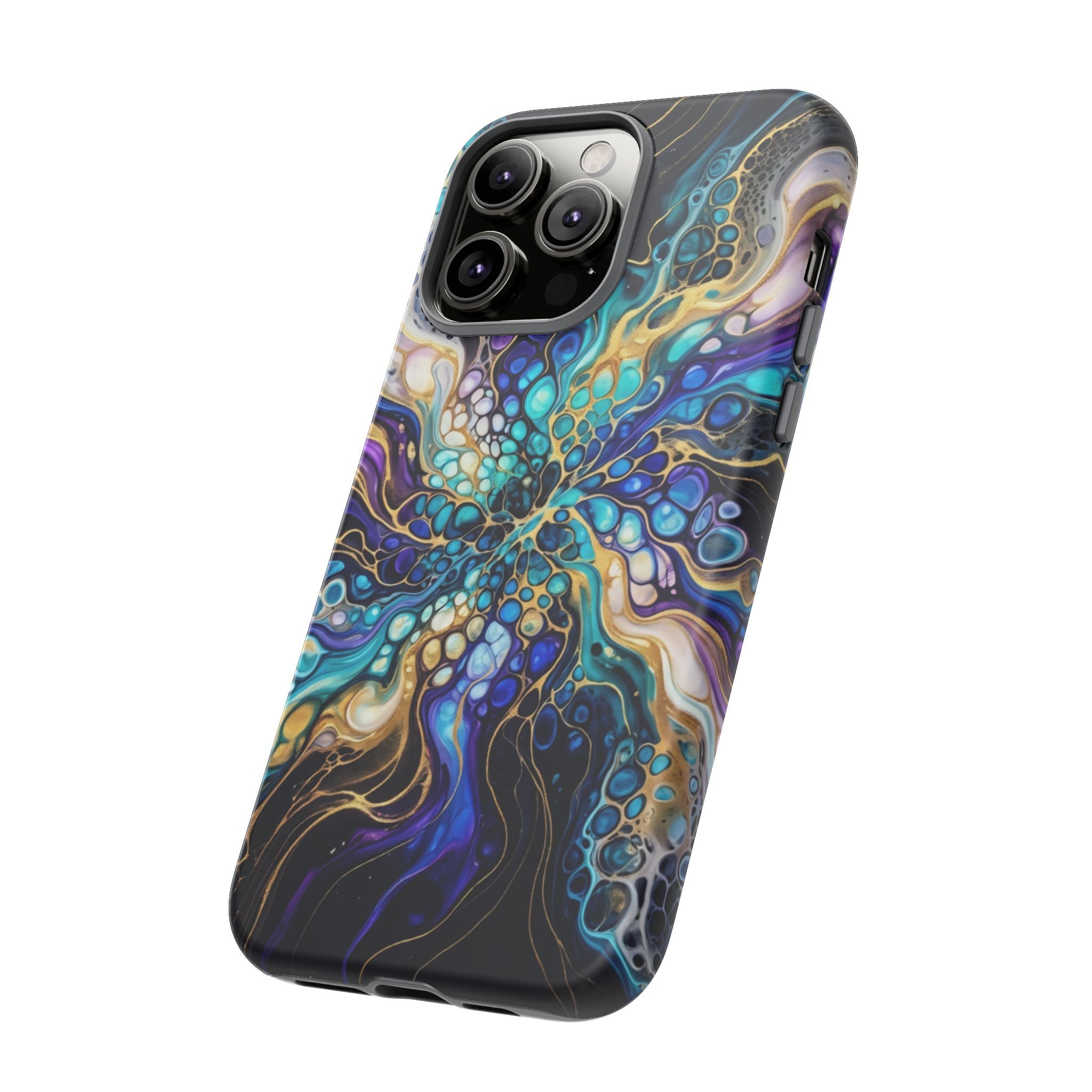 Liquid Cosmos Bloom - Phone Case
