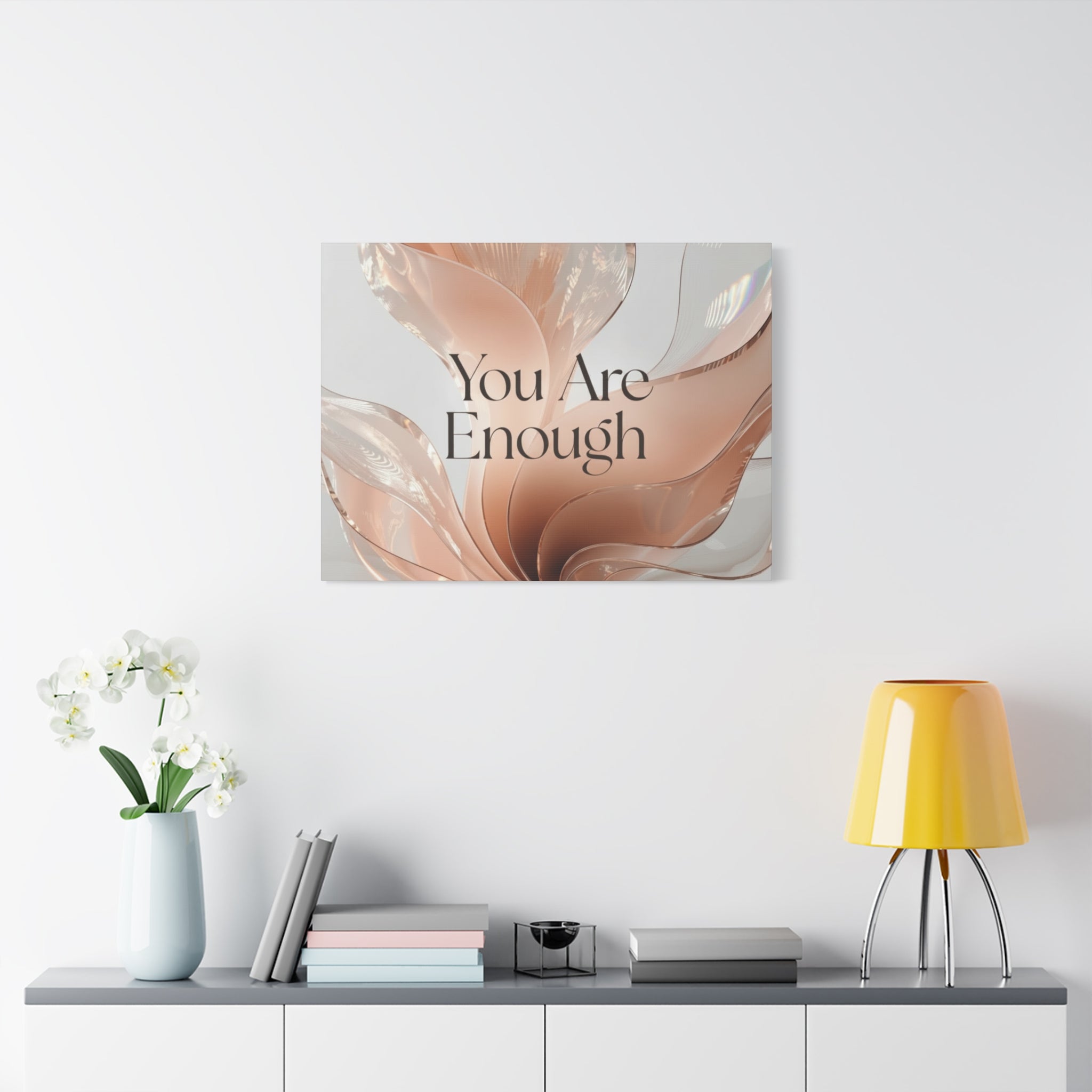 You Are Enough Canvas