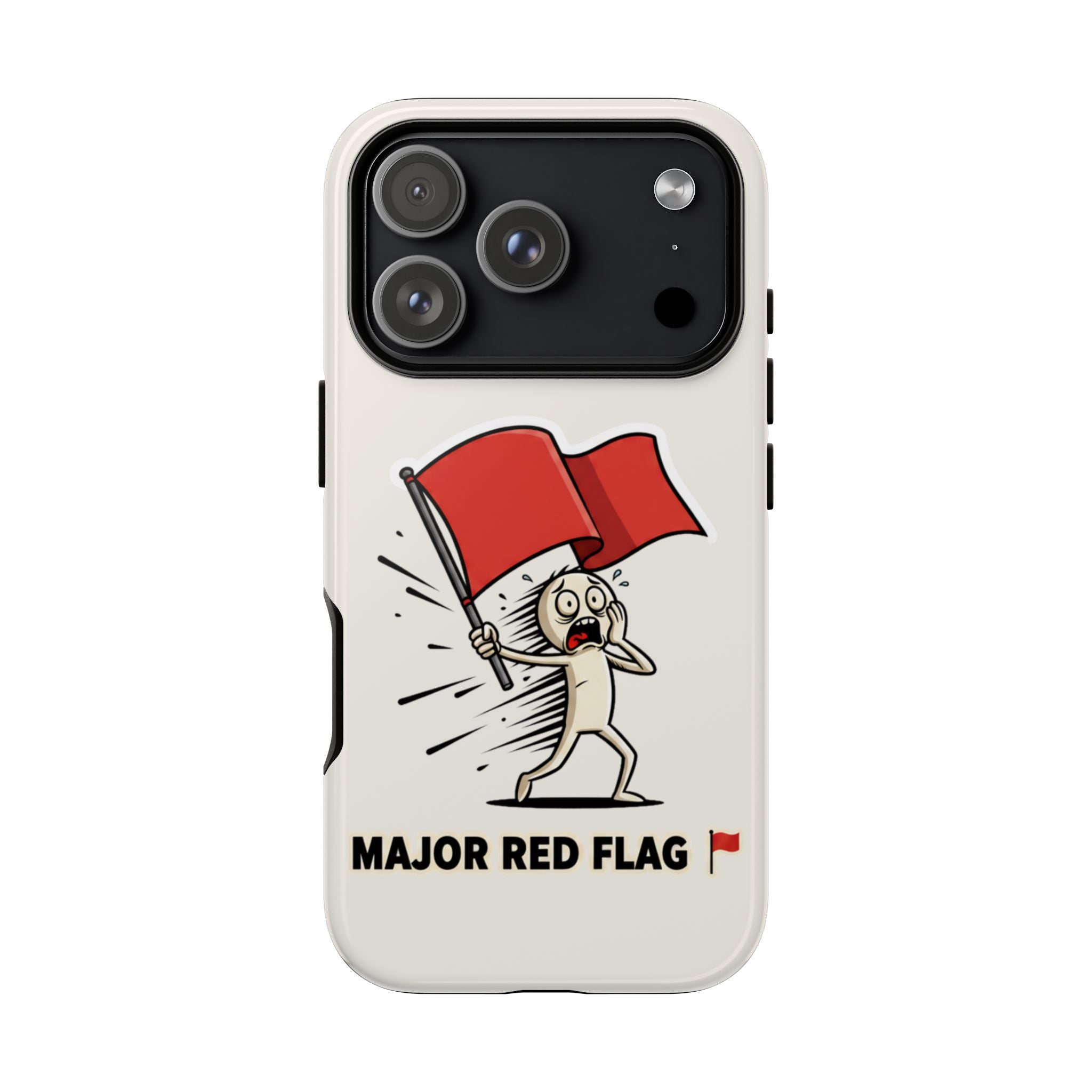 Major Red Flag Character - Phone Case