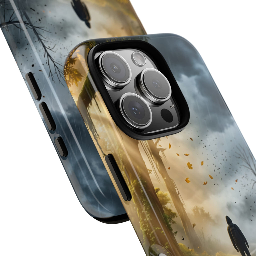 Contrasting Light/Dark Art - Phone Case