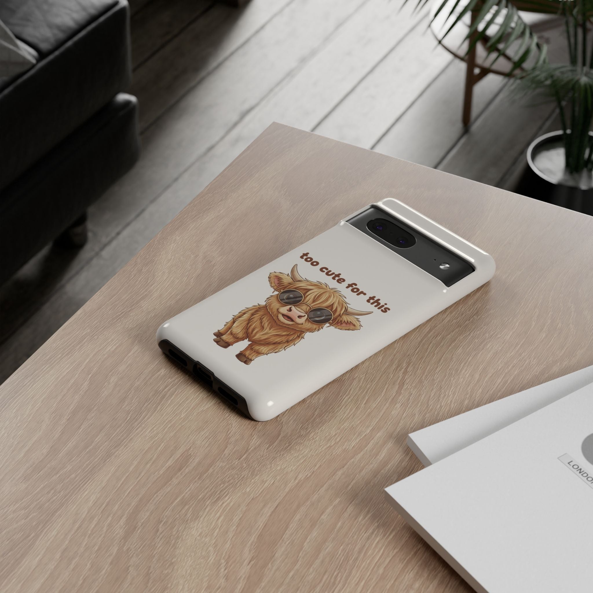 Highland Cow Phone Case — Too Cute for This Design
