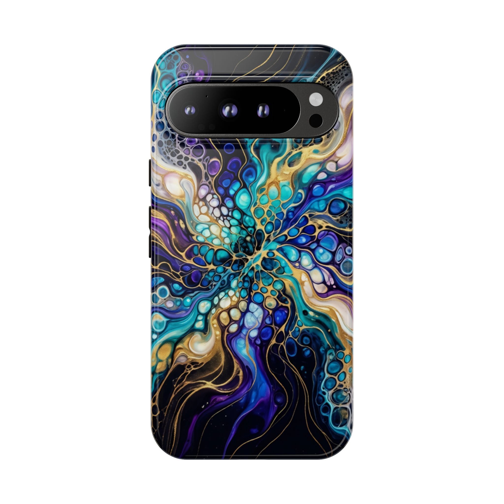 Liquid Cosmos Bloom - Phone Case