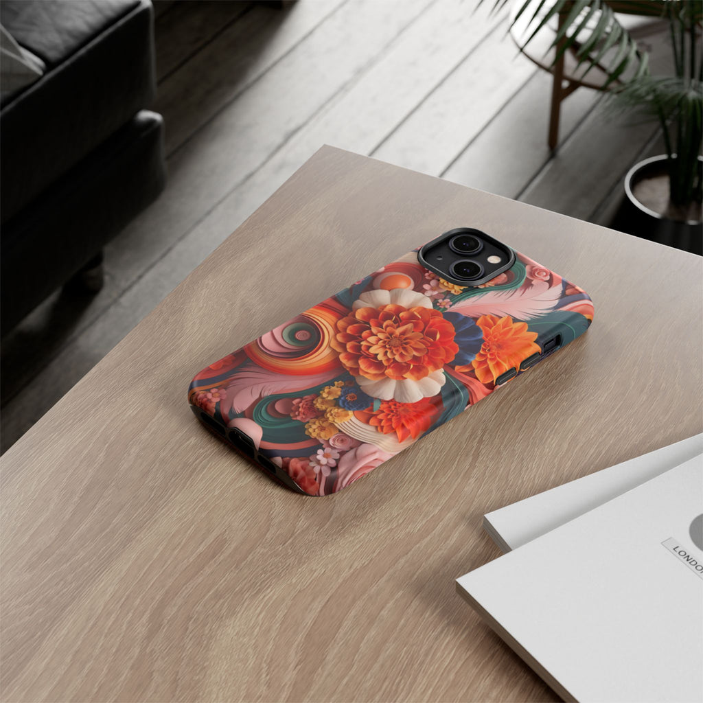 Bold Flower Bouquet - Phone Case
