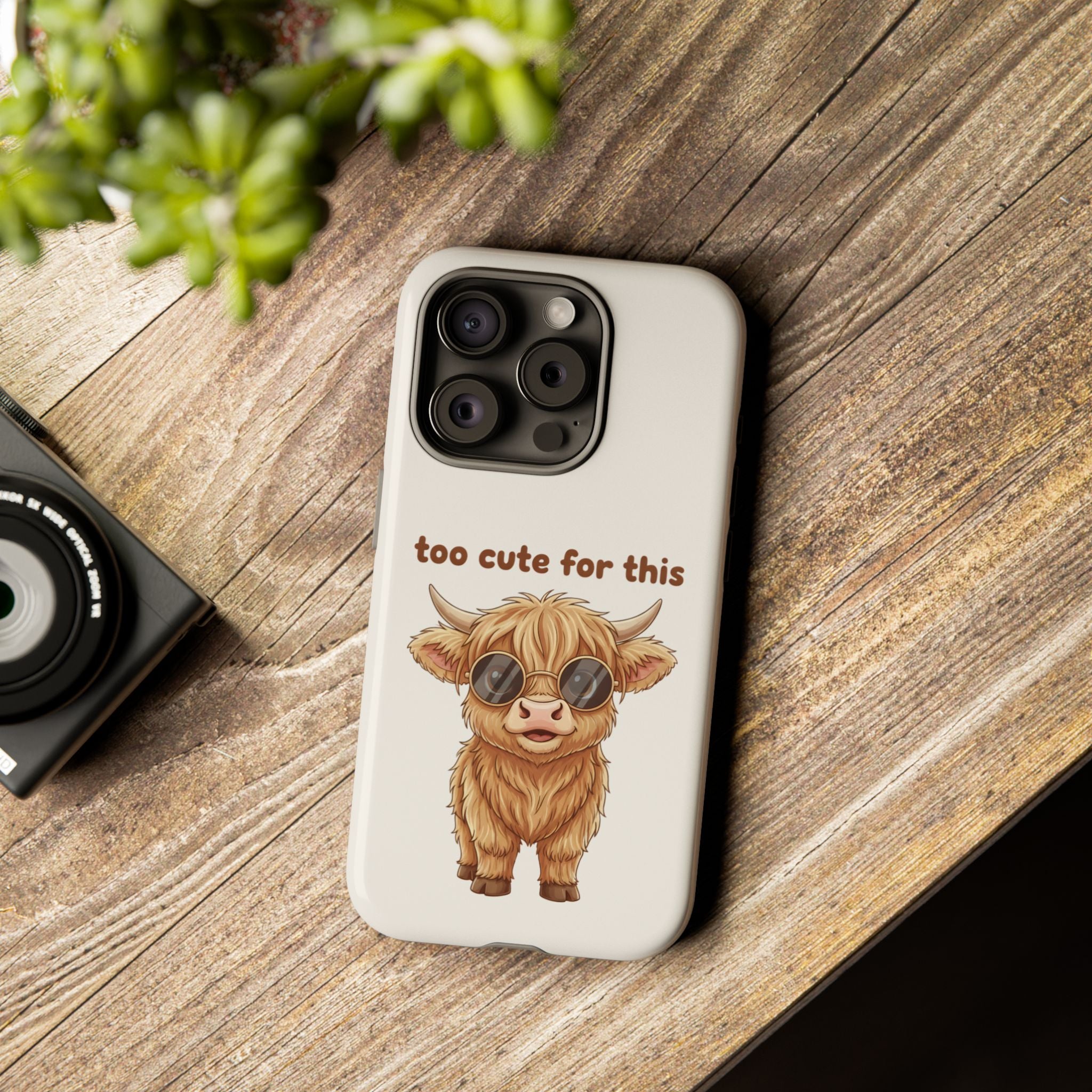 Highland Cow Phone Case — Too Cute for This Design