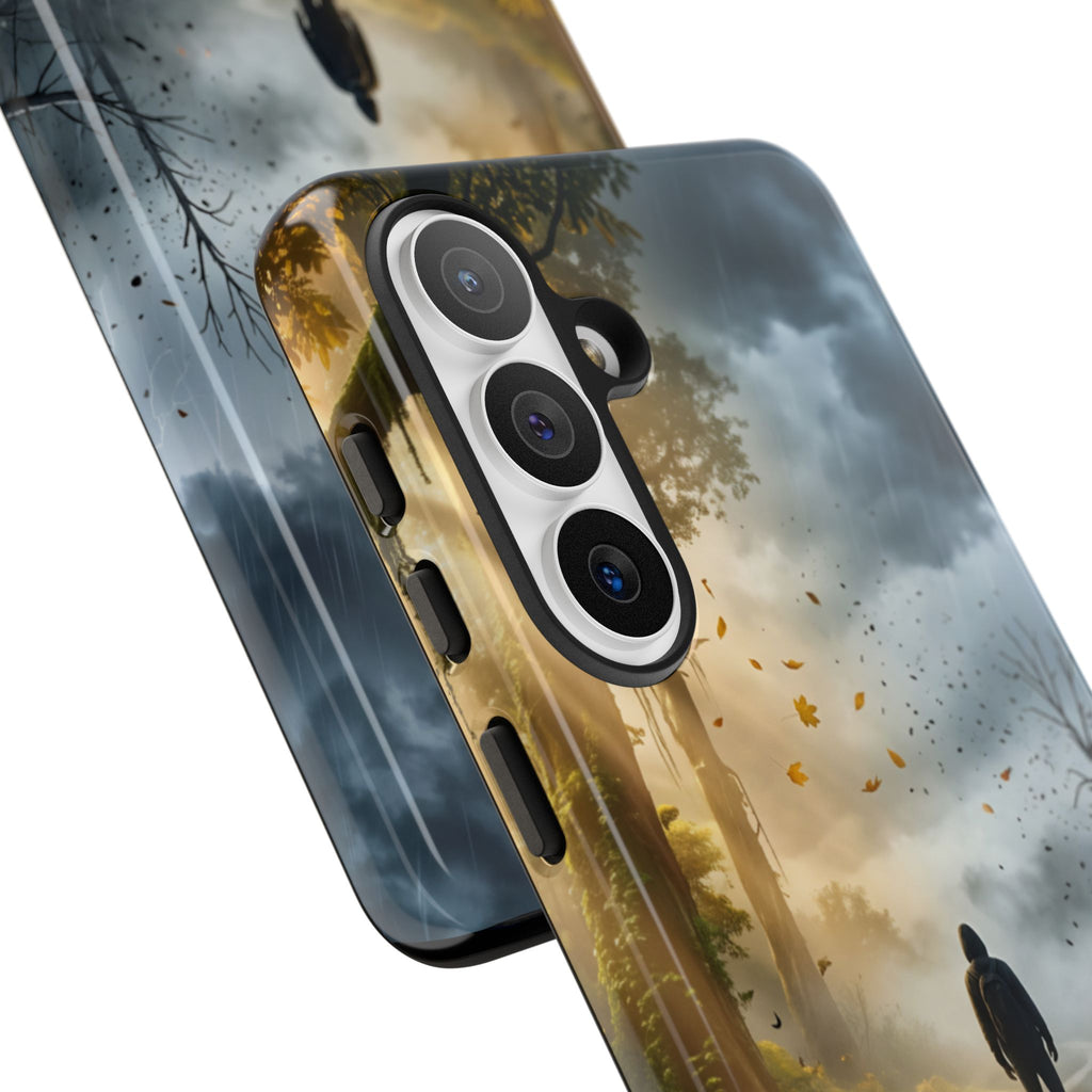 Contrasting Light/Dark Art - Phone Case