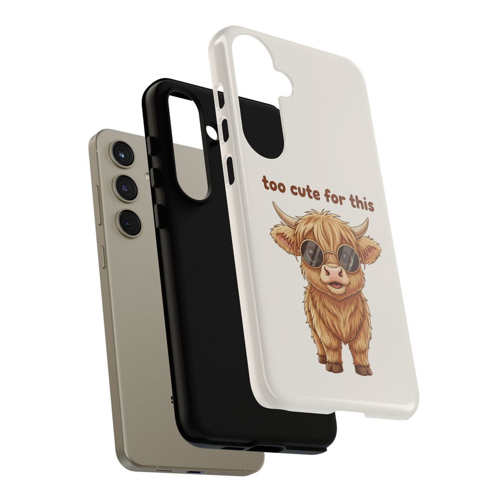 Highland Cow Phone Case — Too Cute for This Design